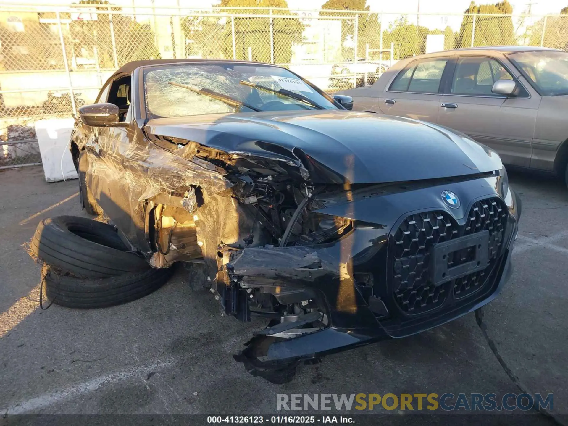 1 Photograph of a damaged car WBA23AT02PCL61138 BMW 430I 2023