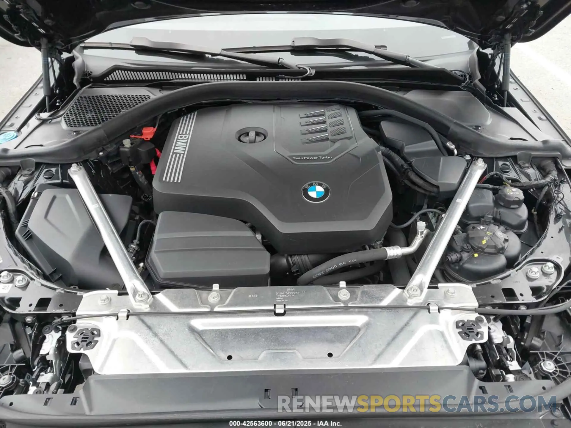 10 Photograph of a damaged car WBA23AT08PCM43813 BMW 430I 2023