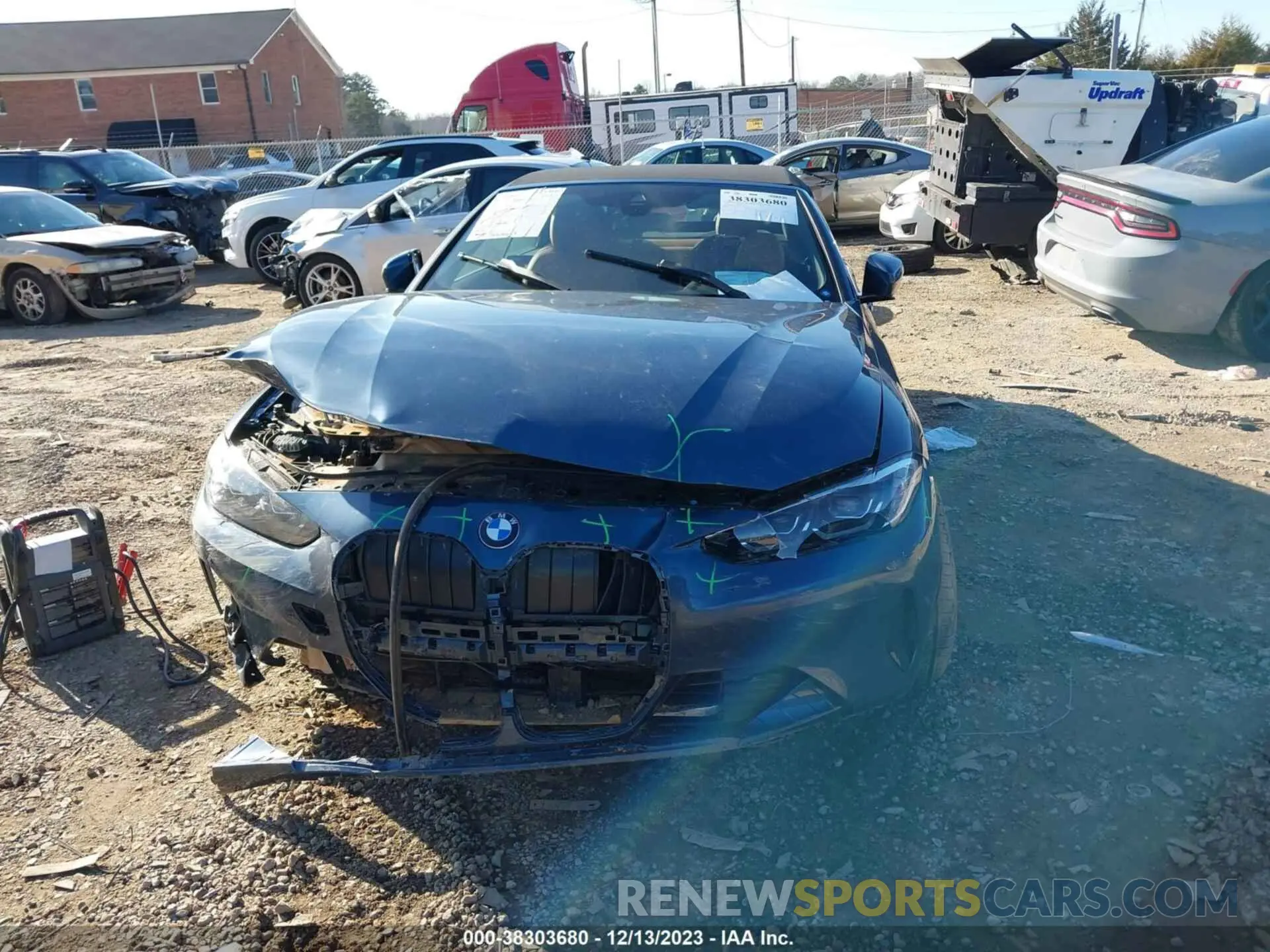 13 Photograph of a damaged car WBA43AT05PCM80049 BMW 430I 2023