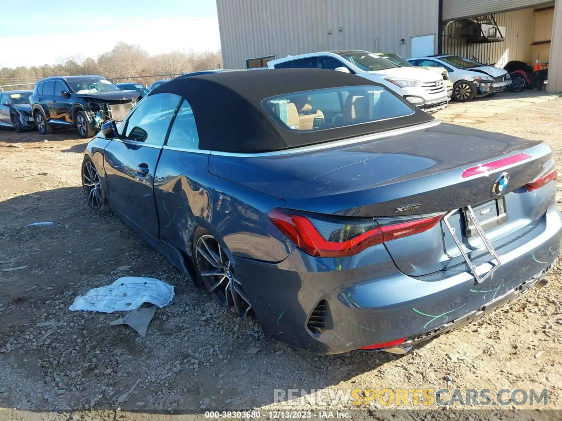 3 Photograph of a damaged car WBA43AT05PCM80049 BMW 430I 2023
