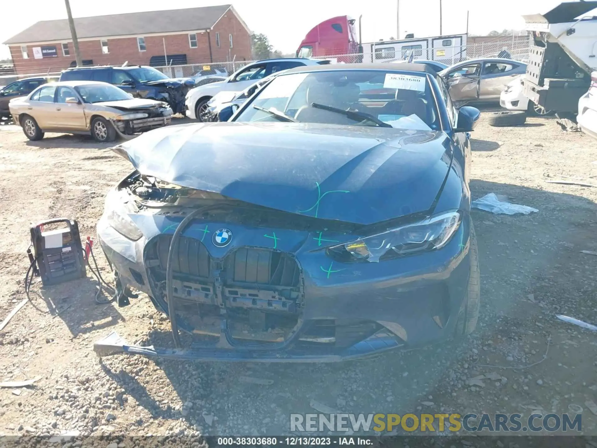 6 Photograph of a damaged car WBA43AT05PCM80049 BMW 430I 2023