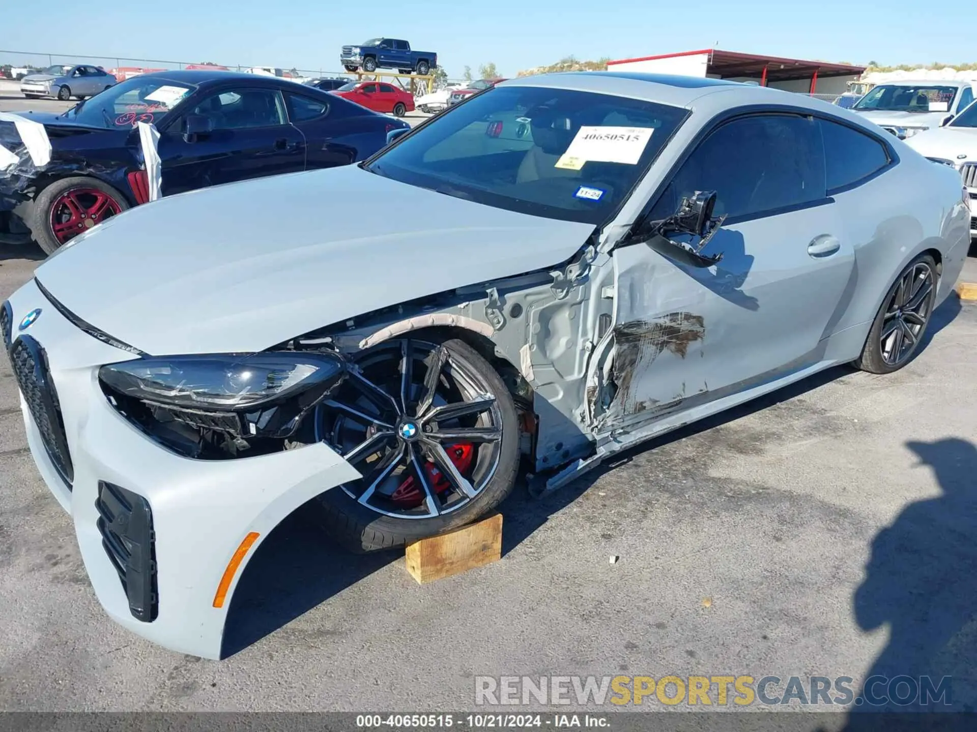 6 Photograph of a damaged car WBA53AP02PCL76617 BMW 430I 2023