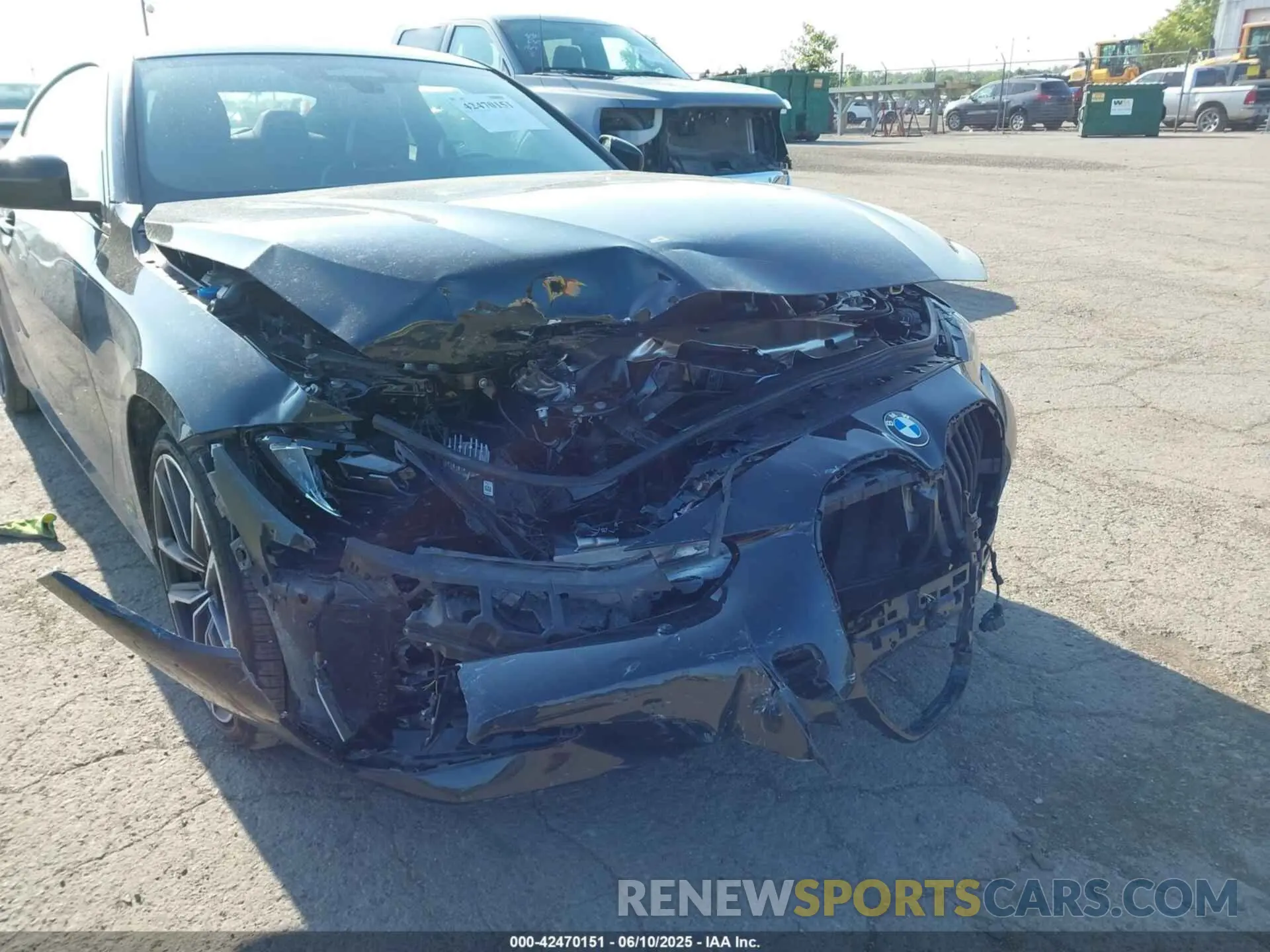 6 Photograph of a damaged car WBA73AP00PCM82945 BMW 430I 2023