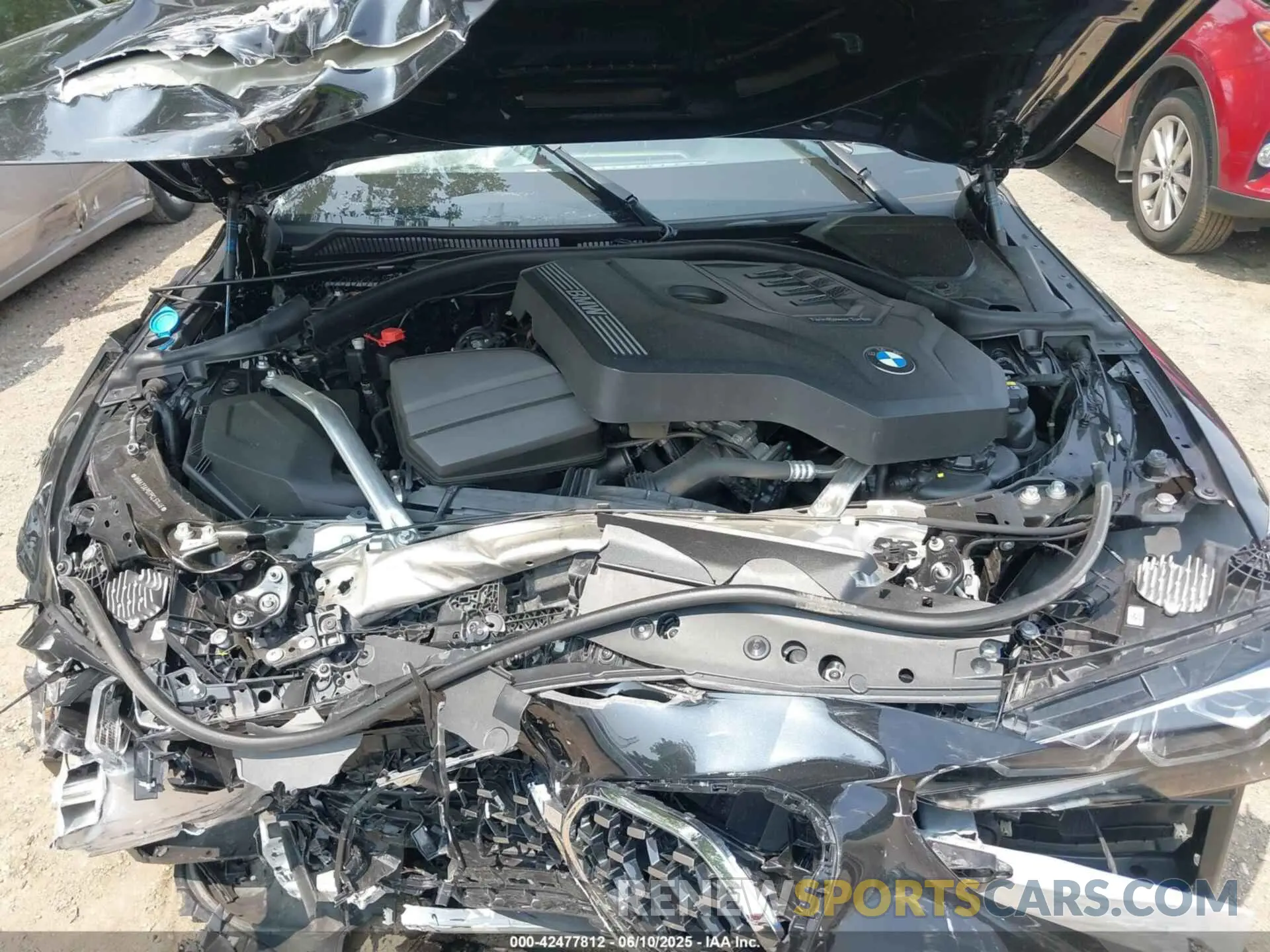 10 Photograph of a damaged car WBA73AP07PCL51446 BMW 430I 2023
