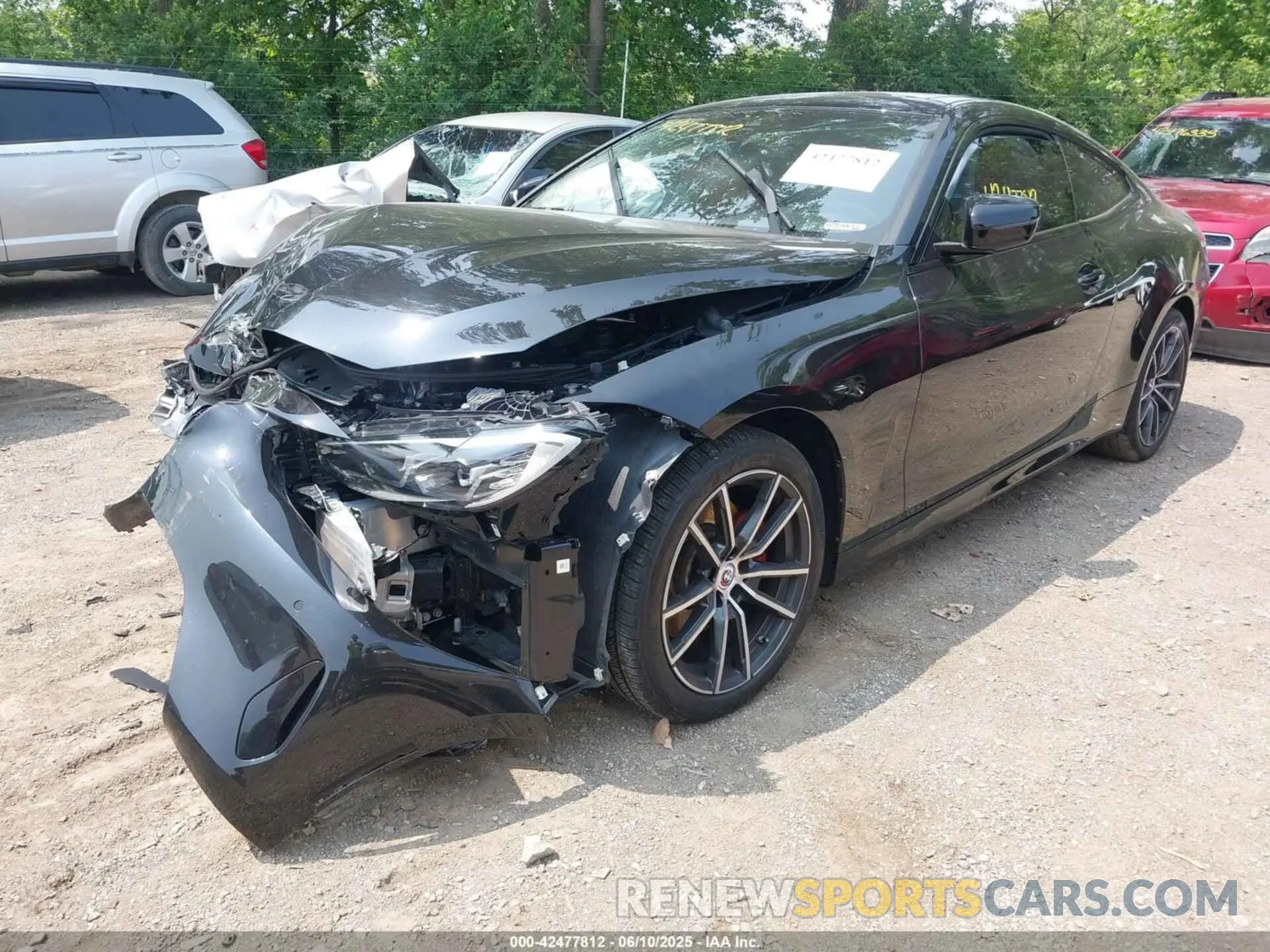 6 Photograph of a damaged car WBA73AP07PCL51446 BMW 430I 2023