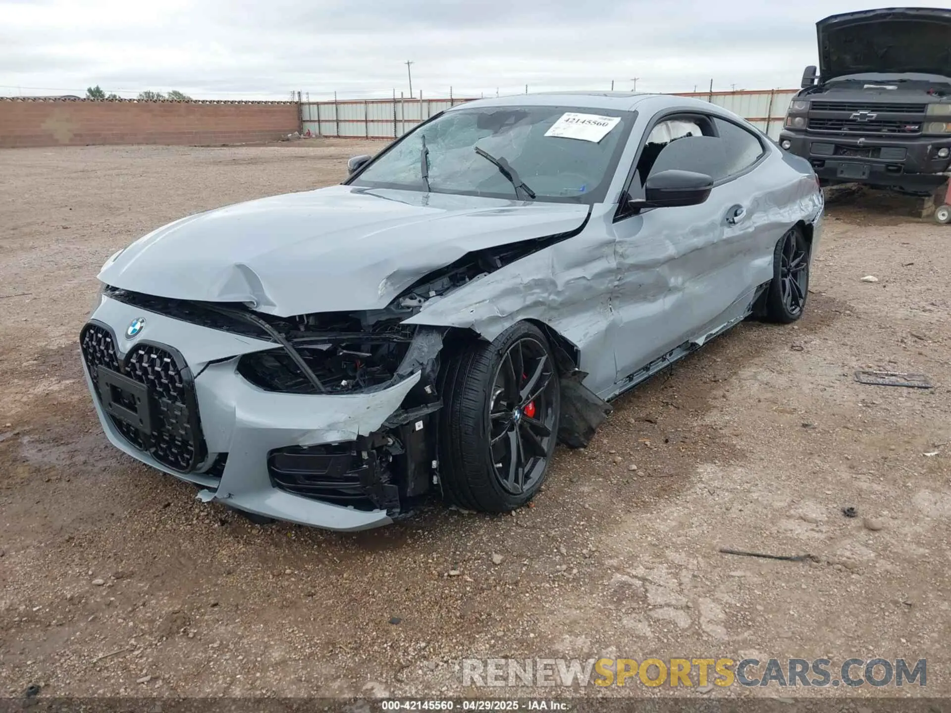2 Photograph of a damaged car WBA73AP0XPCL78110 BMW 430I 2023