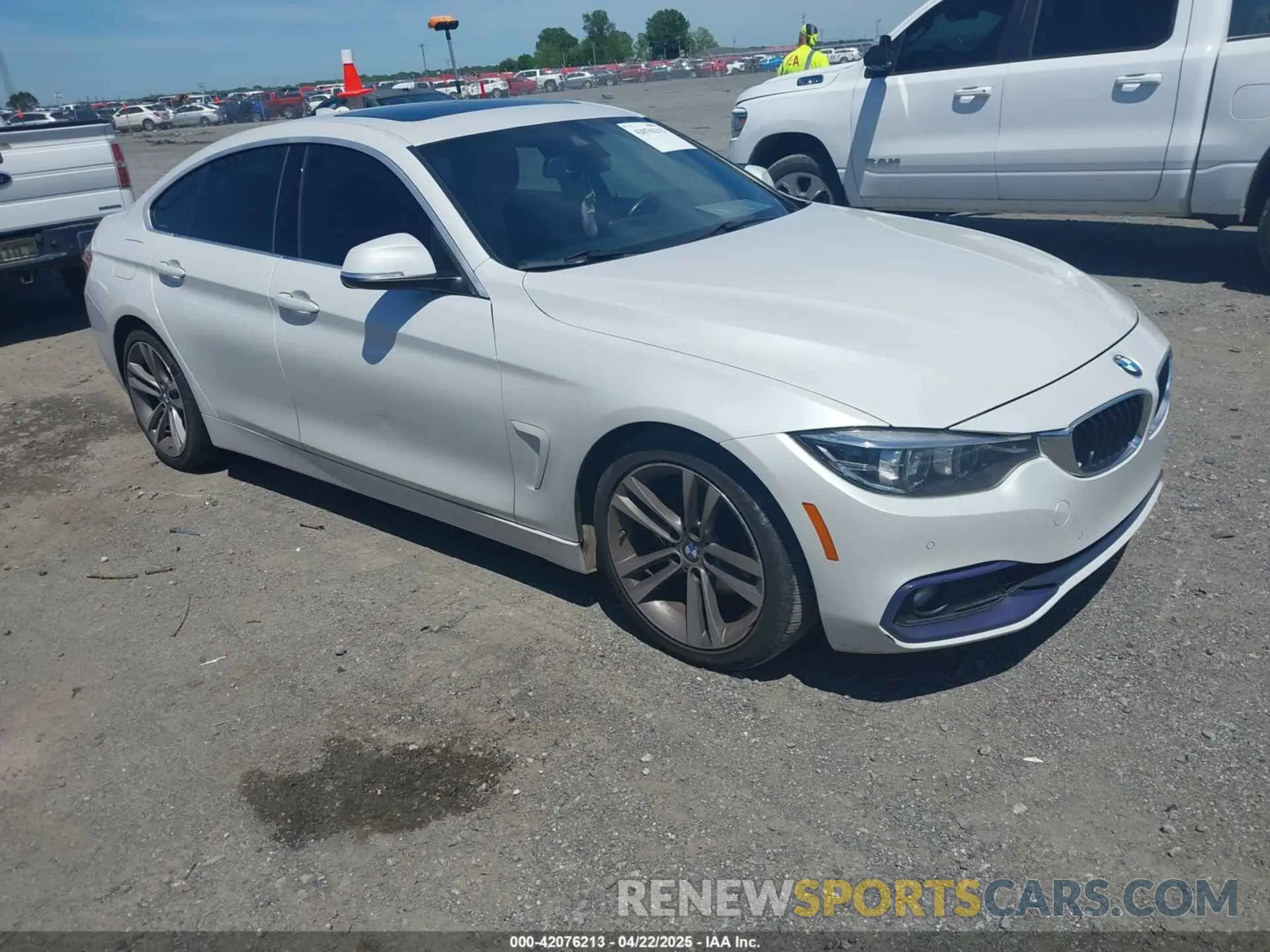 1 Photograph of a damaged car WBA4J1C51KBM12850 BMW 430I GRAN COUPE 2019