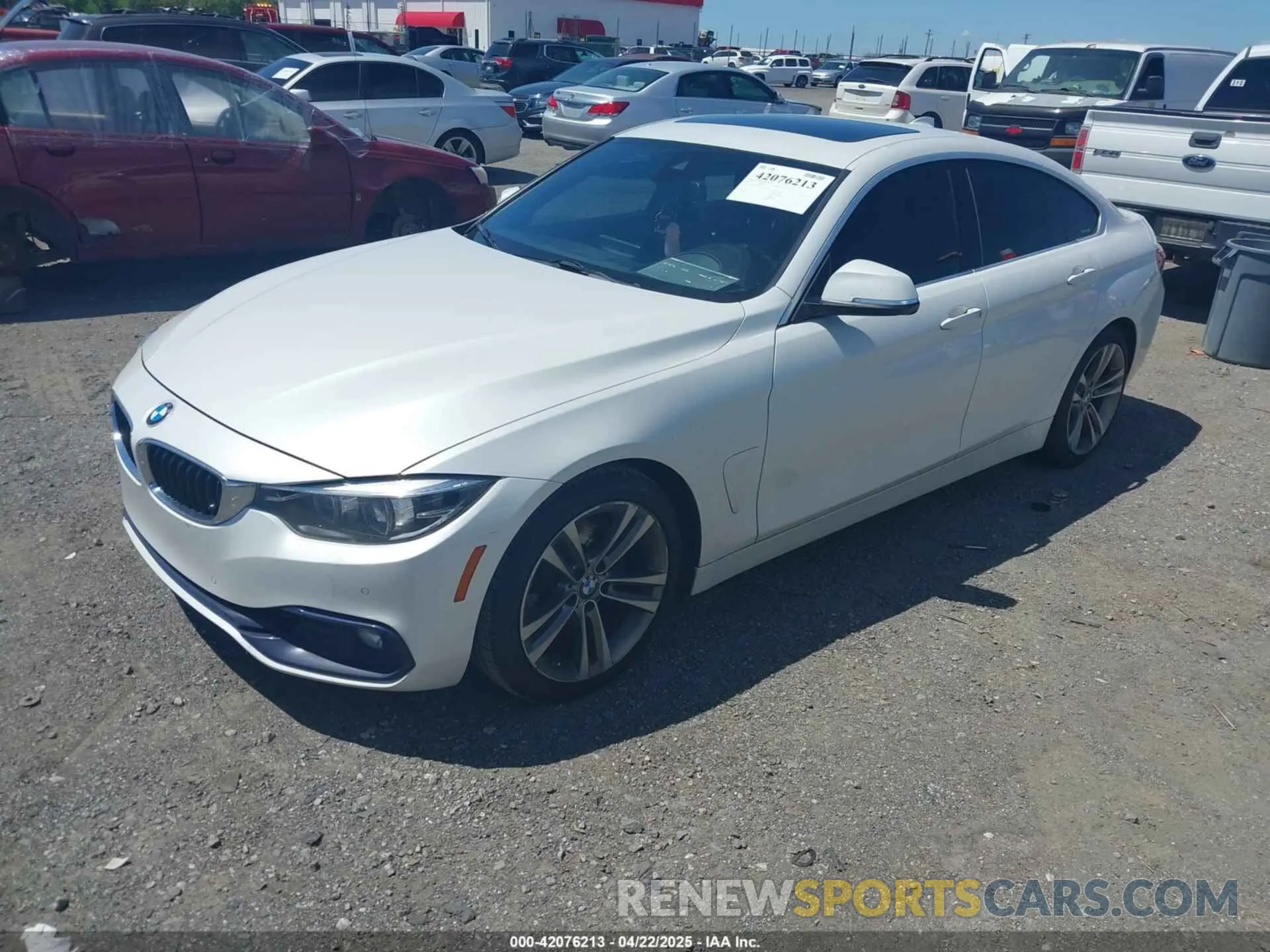 2 Photograph of a damaged car WBA4J1C51KBM12850 BMW 430I GRAN COUPE 2019