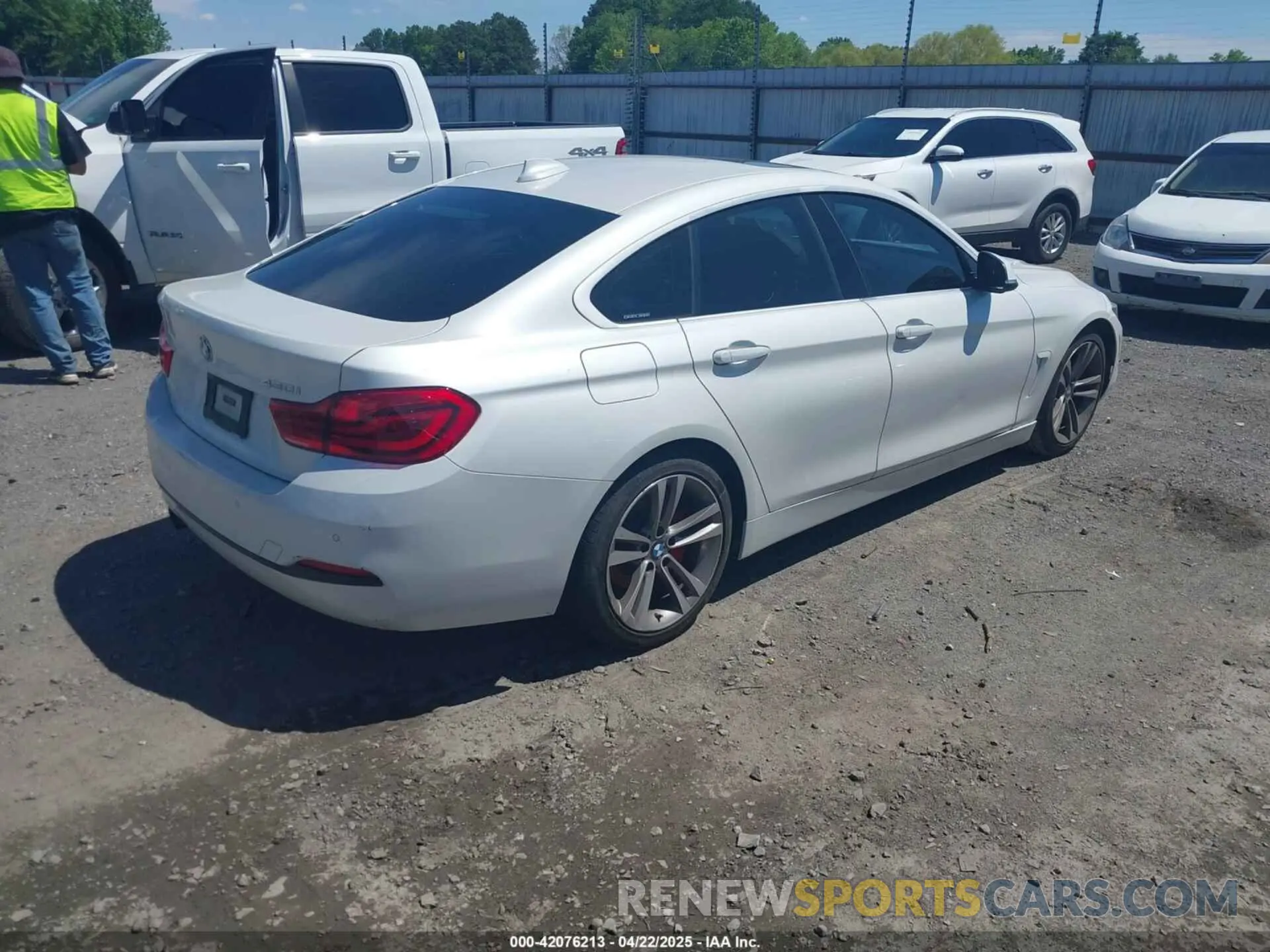 4 Photograph of a damaged car WBA4J1C51KBM12850 BMW 430I GRAN COUPE 2019