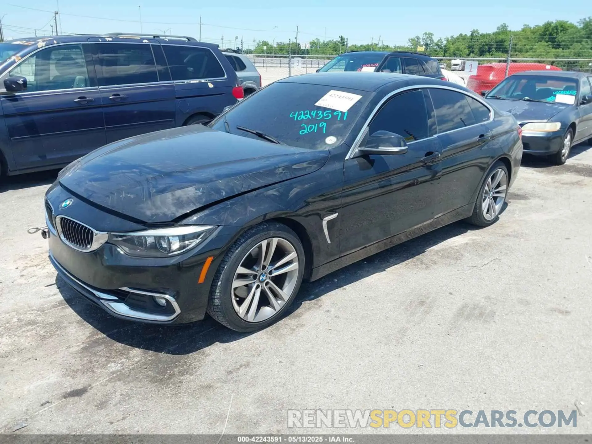 14 Photograph of a damaged car WBA4J1C51KBM13884 BMW 430I GRAN COUPE 2019