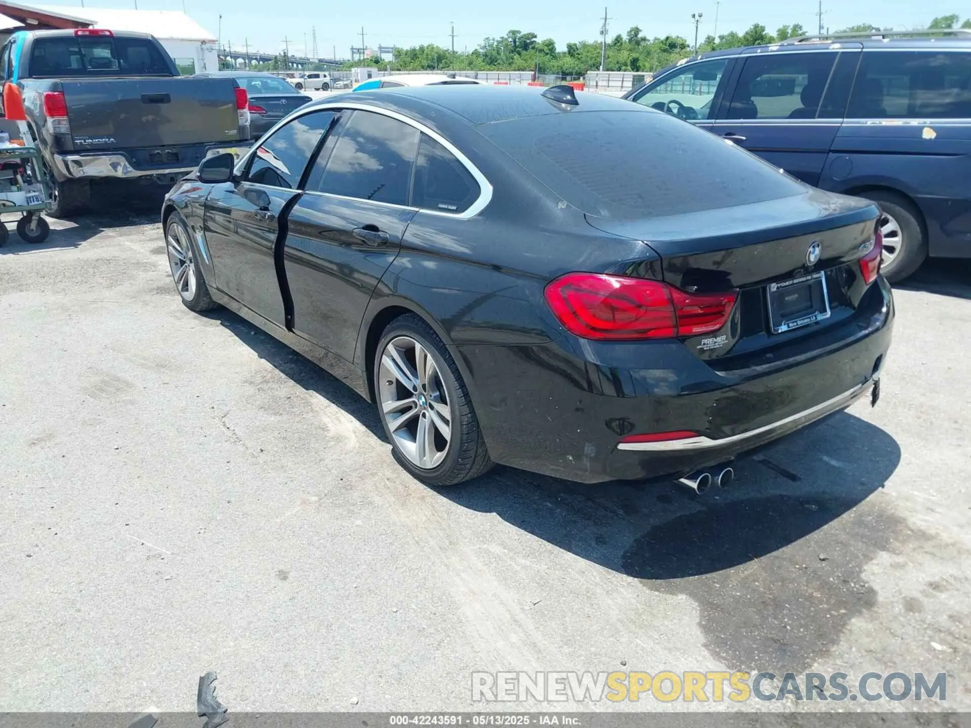 3 Photograph of a damaged car WBA4J1C51KBM13884 BMW 430I GRAN COUPE 2019