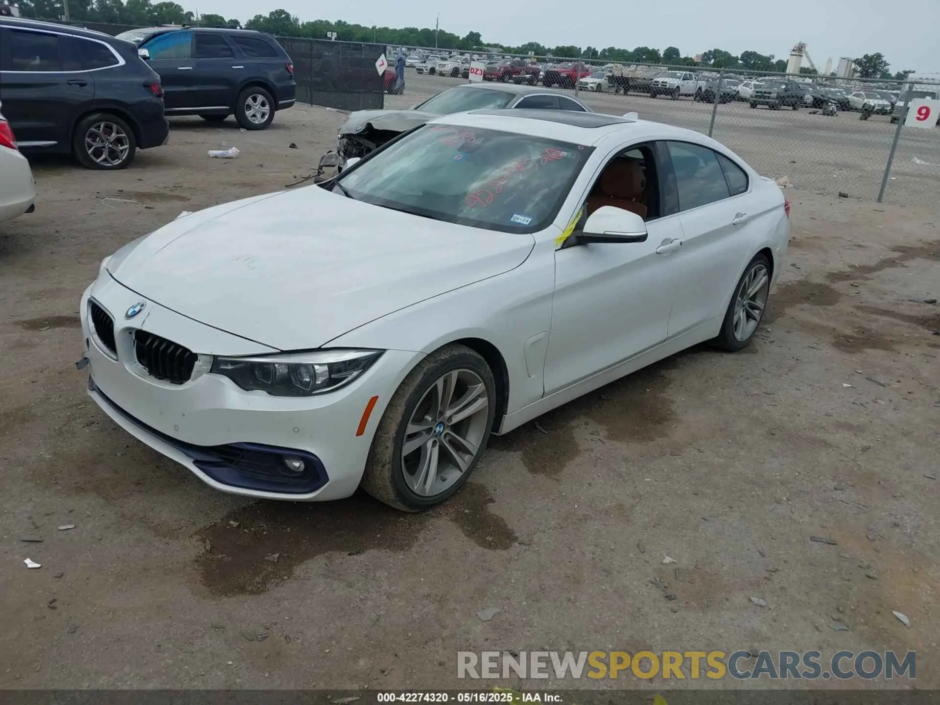 2 Photograph of a damaged car WBA4J1C53KBM14633 BMW 430I GRAN COUPE 2019