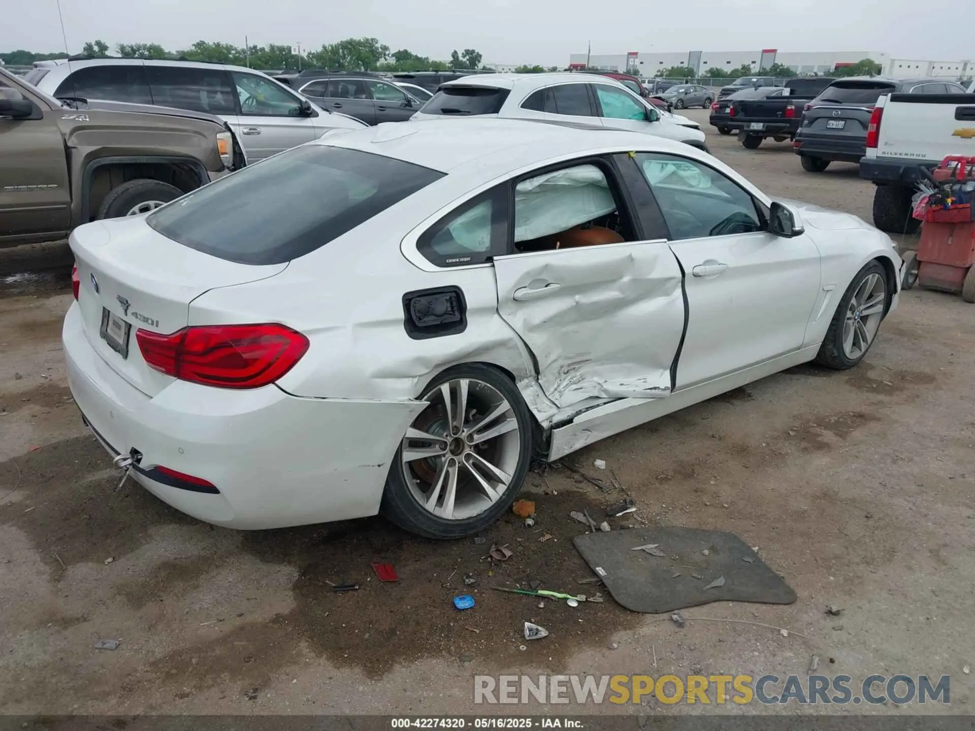 4 Photograph of a damaged car WBA4J1C53KBM14633 BMW 430I GRAN COUPE 2019
