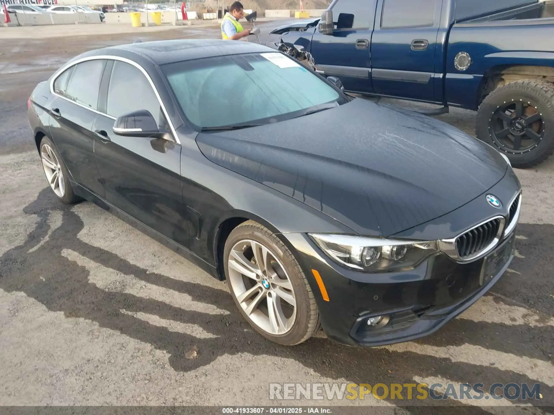 1 Photograph of a damaged car WBA4J1C53KBM17029 BMW 430I GRAN COUPE 2019