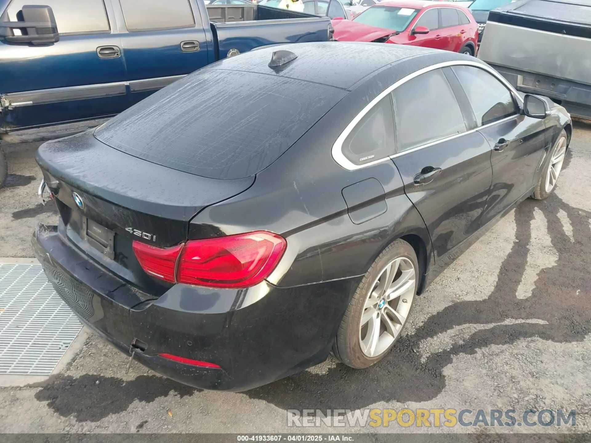 4 Photograph of a damaged car WBA4J1C53KBM17029 BMW 430I GRAN COUPE 2019