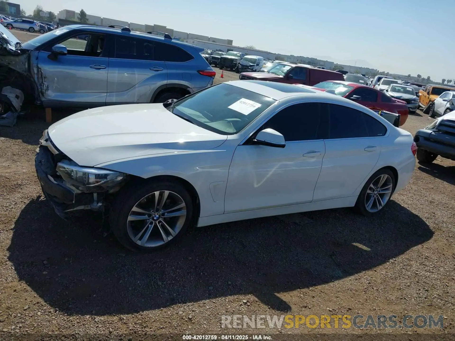 15 Photograph of a damaged car WBA4J1C54KBM18190 BMW 430I GRAN COUPE 2019