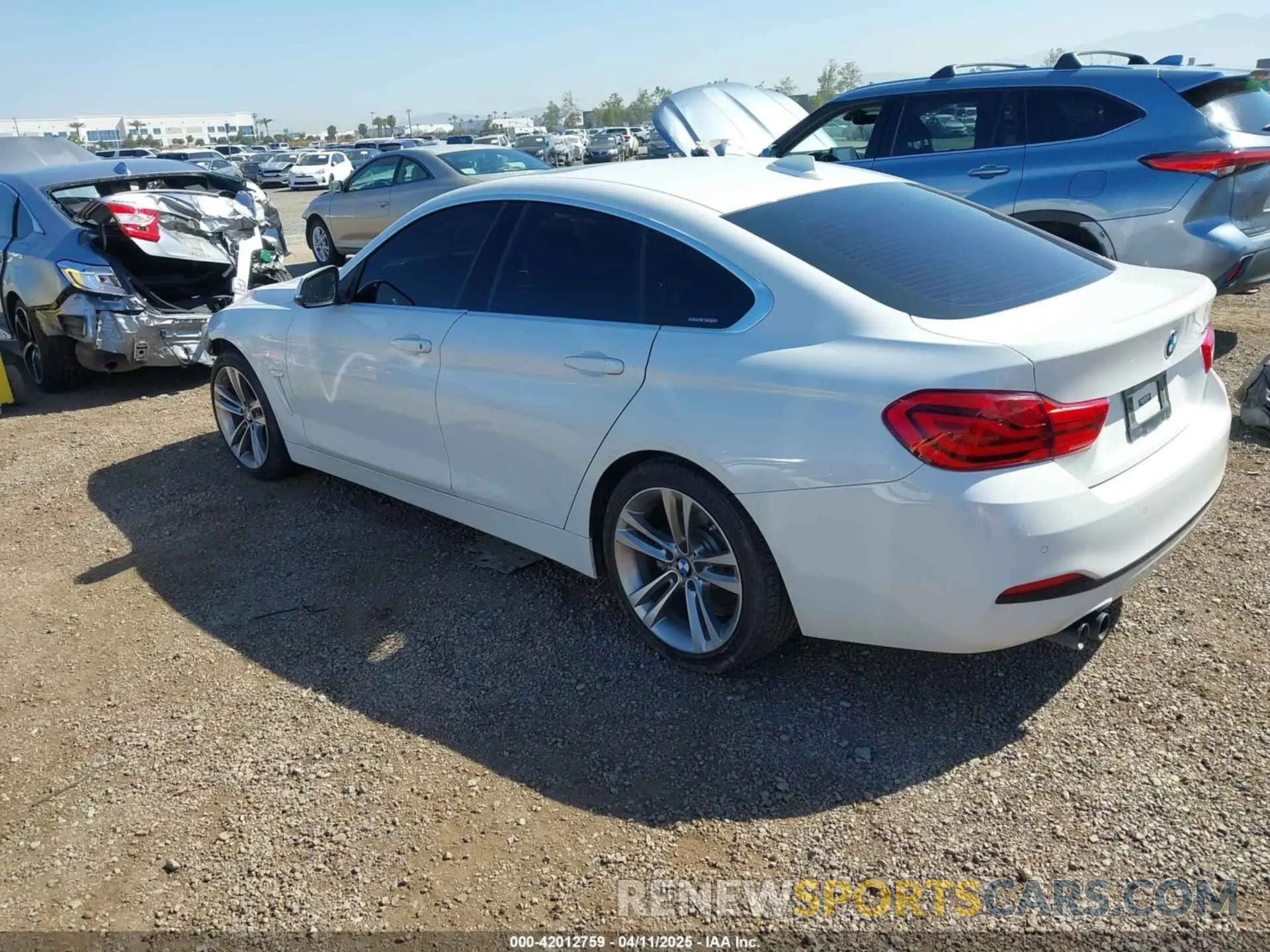 3 Photograph of a damaged car WBA4J1C54KBM18190 BMW 430I GRAN COUPE 2019