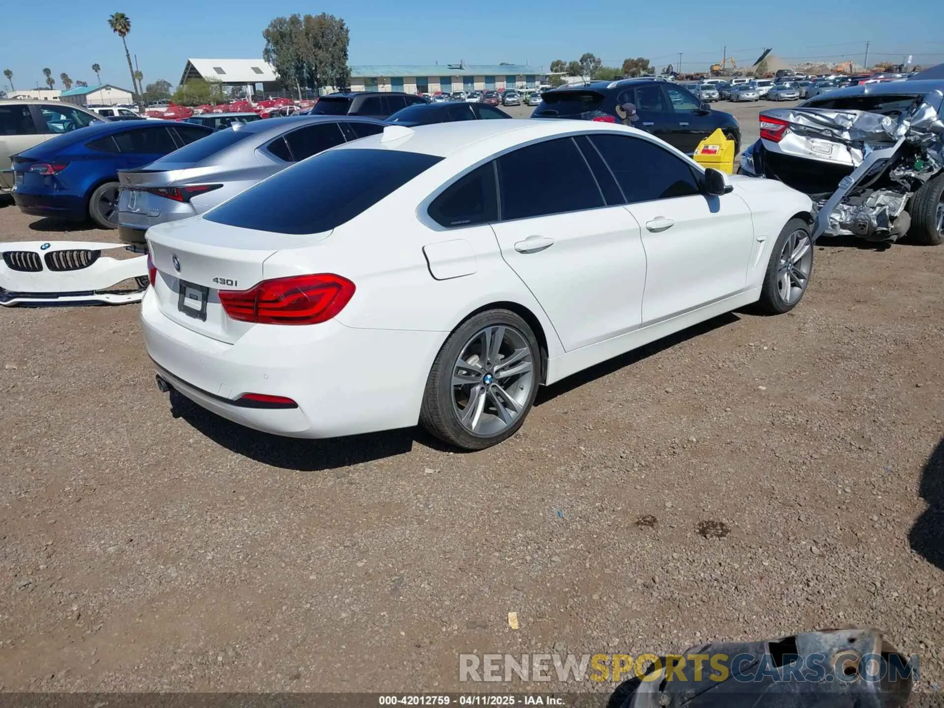 4 Photograph of a damaged car WBA4J1C54KBM18190 BMW 430I GRAN COUPE 2019