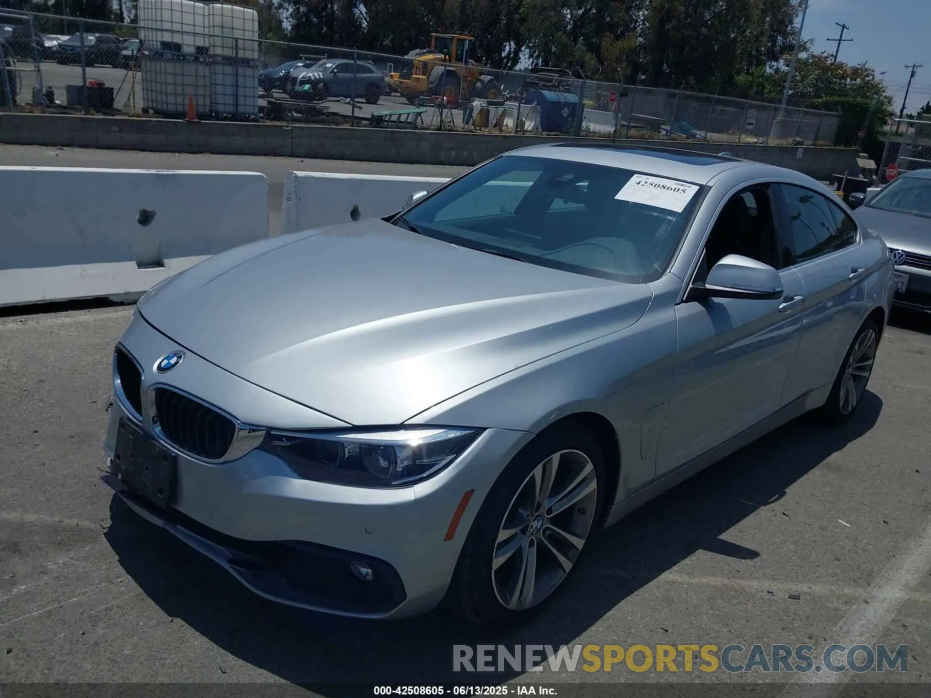 2 Photograph of a damaged car WBA4J1C55KBM13337 BMW 430I GRAN COUPE 2019