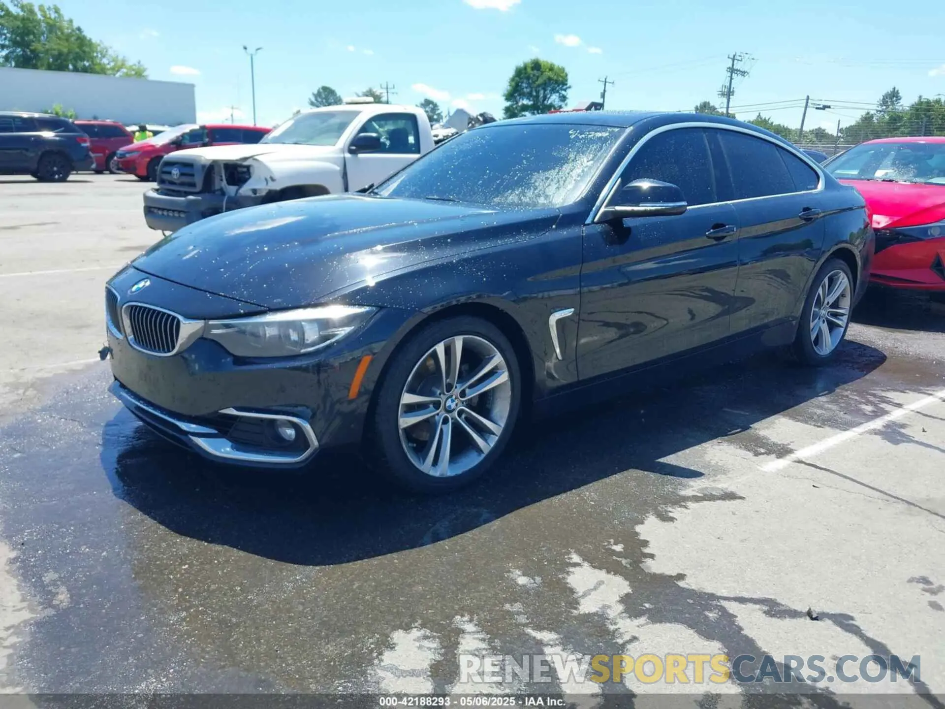 2 Photograph of a damaged car WBA4J1C56KBM12018 BMW 430I GRAN COUPE 2019