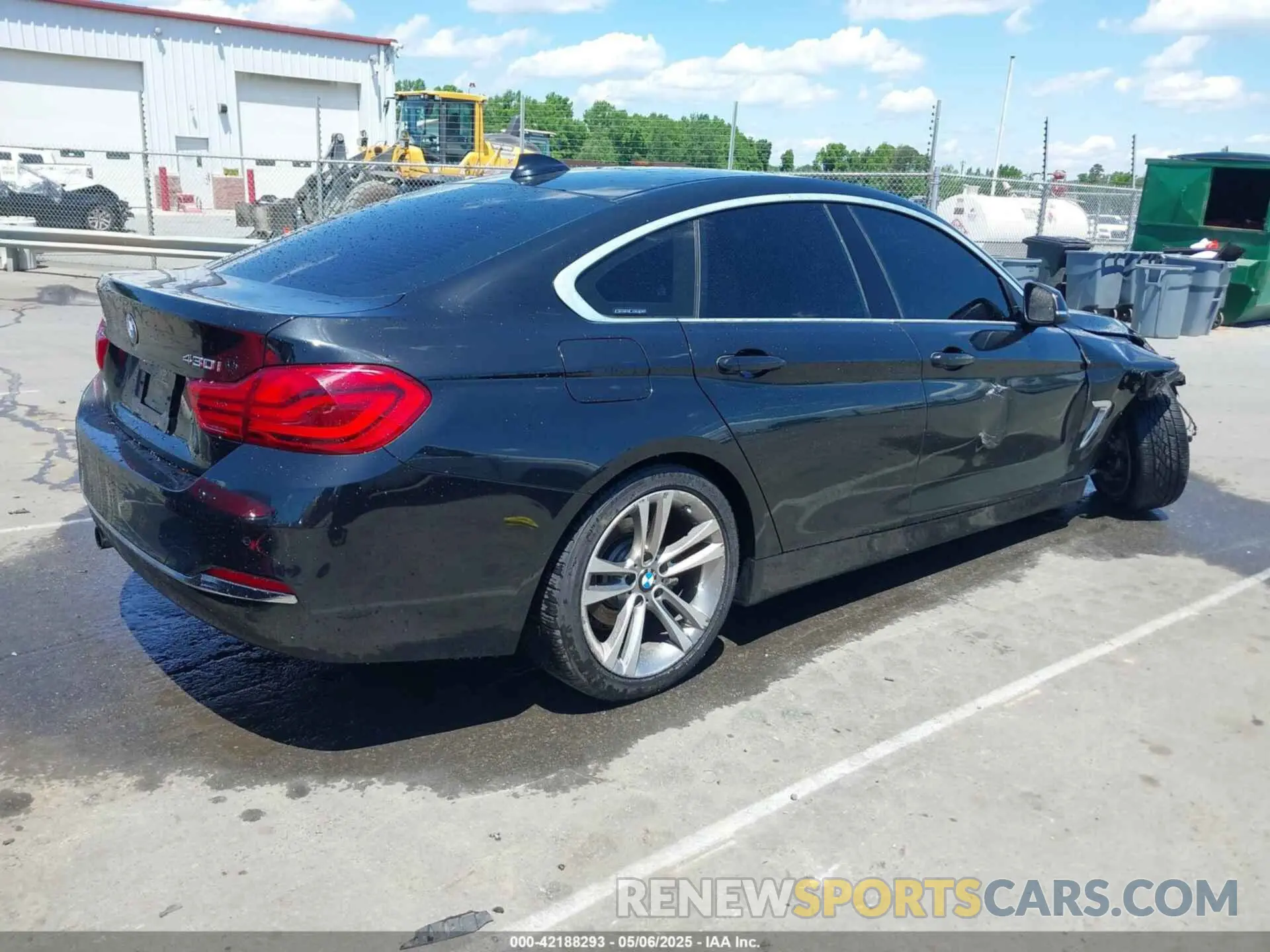 4 Photograph of a damaged car WBA4J1C56KBM12018 BMW 430I GRAN COUPE 2019