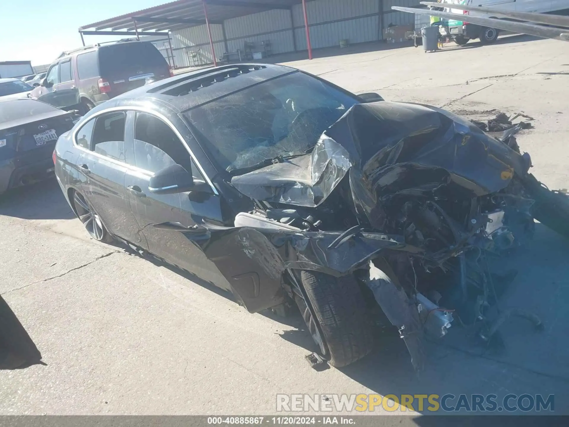 1 Photograph of a damaged car WBA4J1C57KBM15669 BMW 430I GRAN COUPE 2019