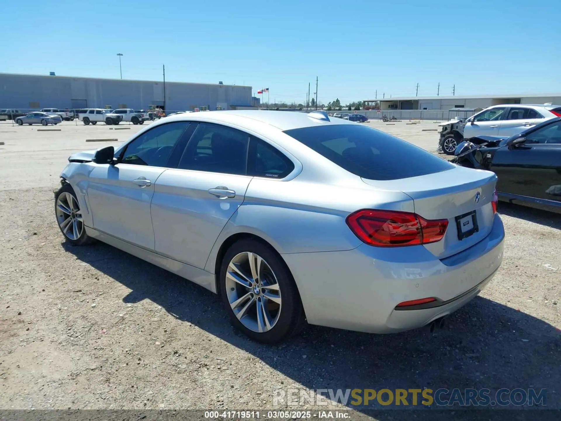 3 Photograph of a damaged car WBA4J1C58KBM18953 BMW 430I GRAN COUPE 2019