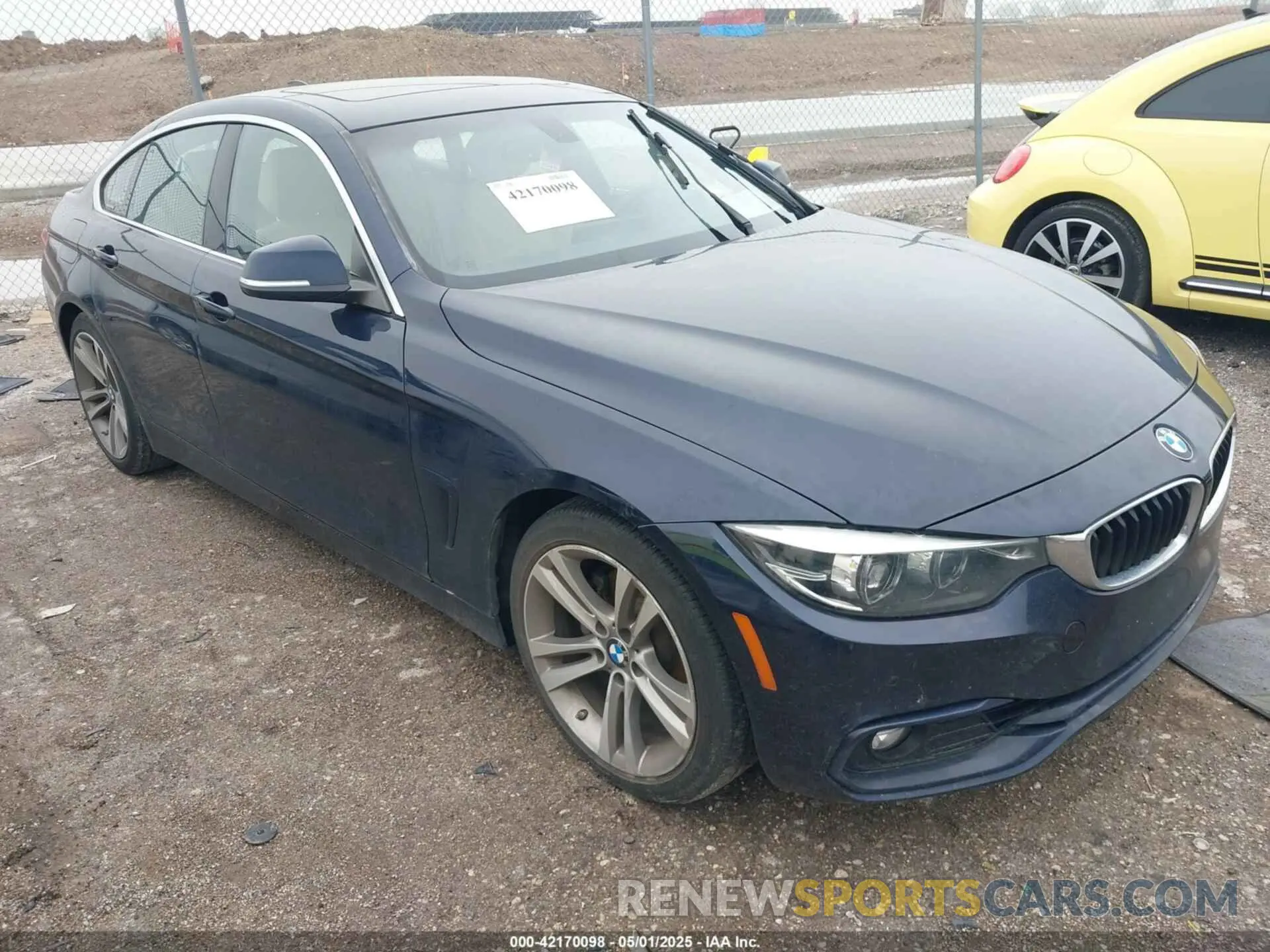 1 Photograph of a damaged car WBA4J1C59KBM15690 BMW 430I GRAN COUPE 2019