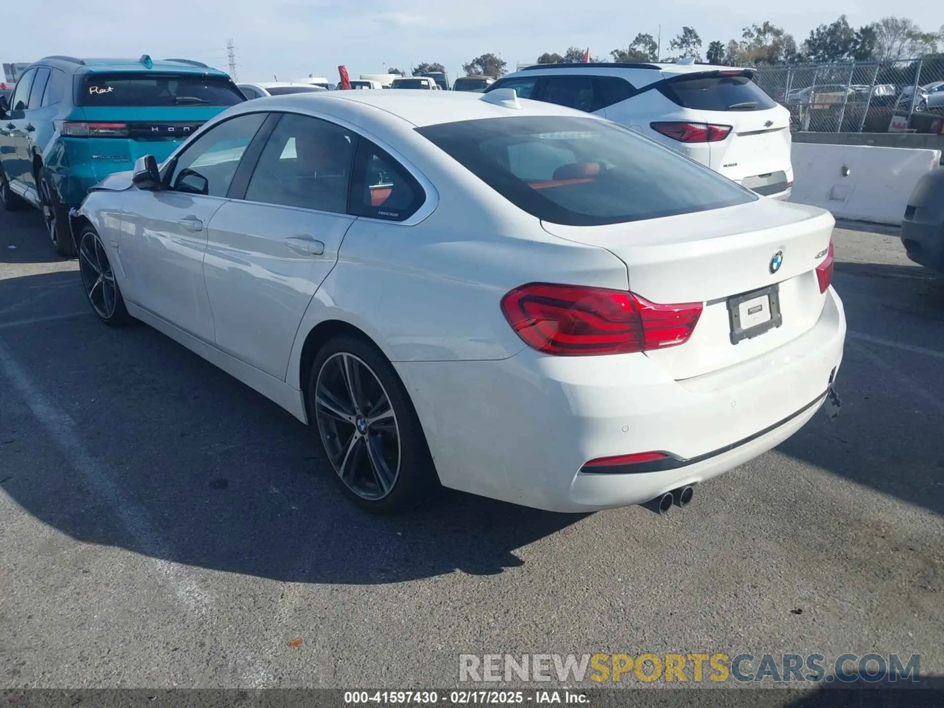 3 Photograph of a damaged car WBA4J1C5XKBM17786 BMW 430I GRAN COUPE 2019
