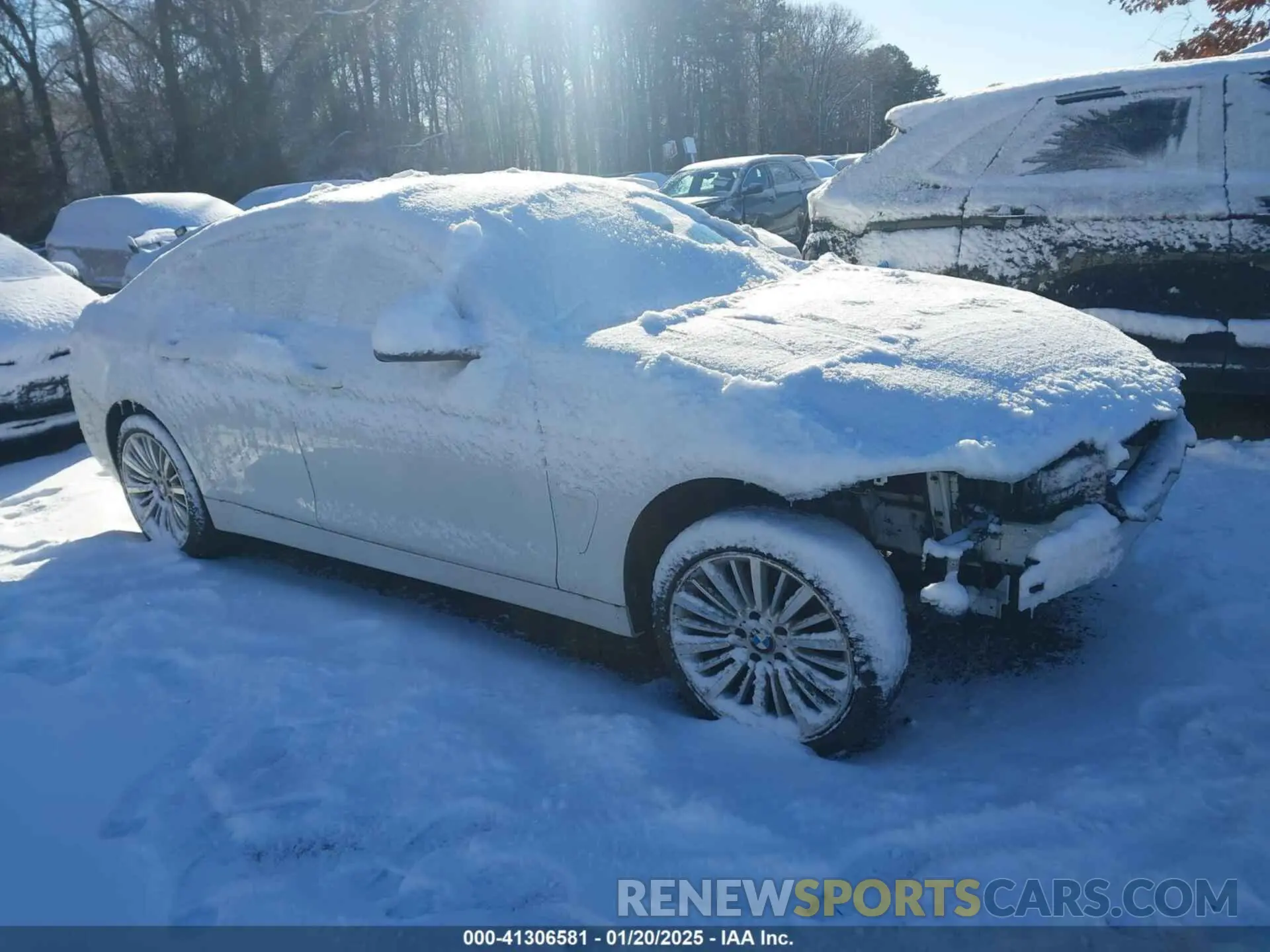 1 Photograph of a damaged car WBA4J3C52KBL08573 BMW 430I GRAN COUPE 2019