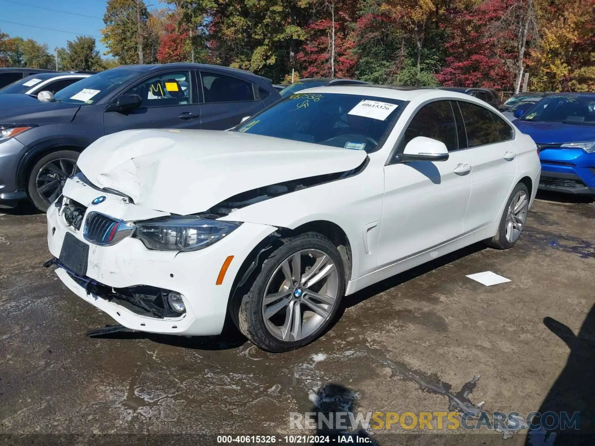 2 Photograph of a damaged car WBA4J3C53KBL05357 BMW 430I GRAN COUPE 2019