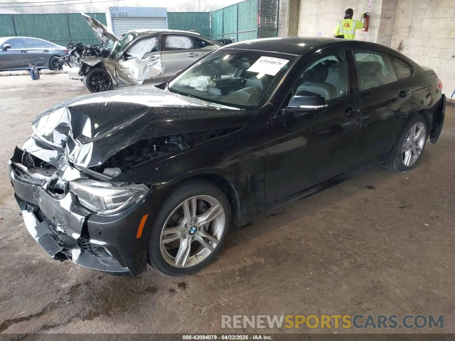 2 Photograph of a damaged car WBA4J3C53KBL06654 BMW 430I GRAN COUPE 2019
