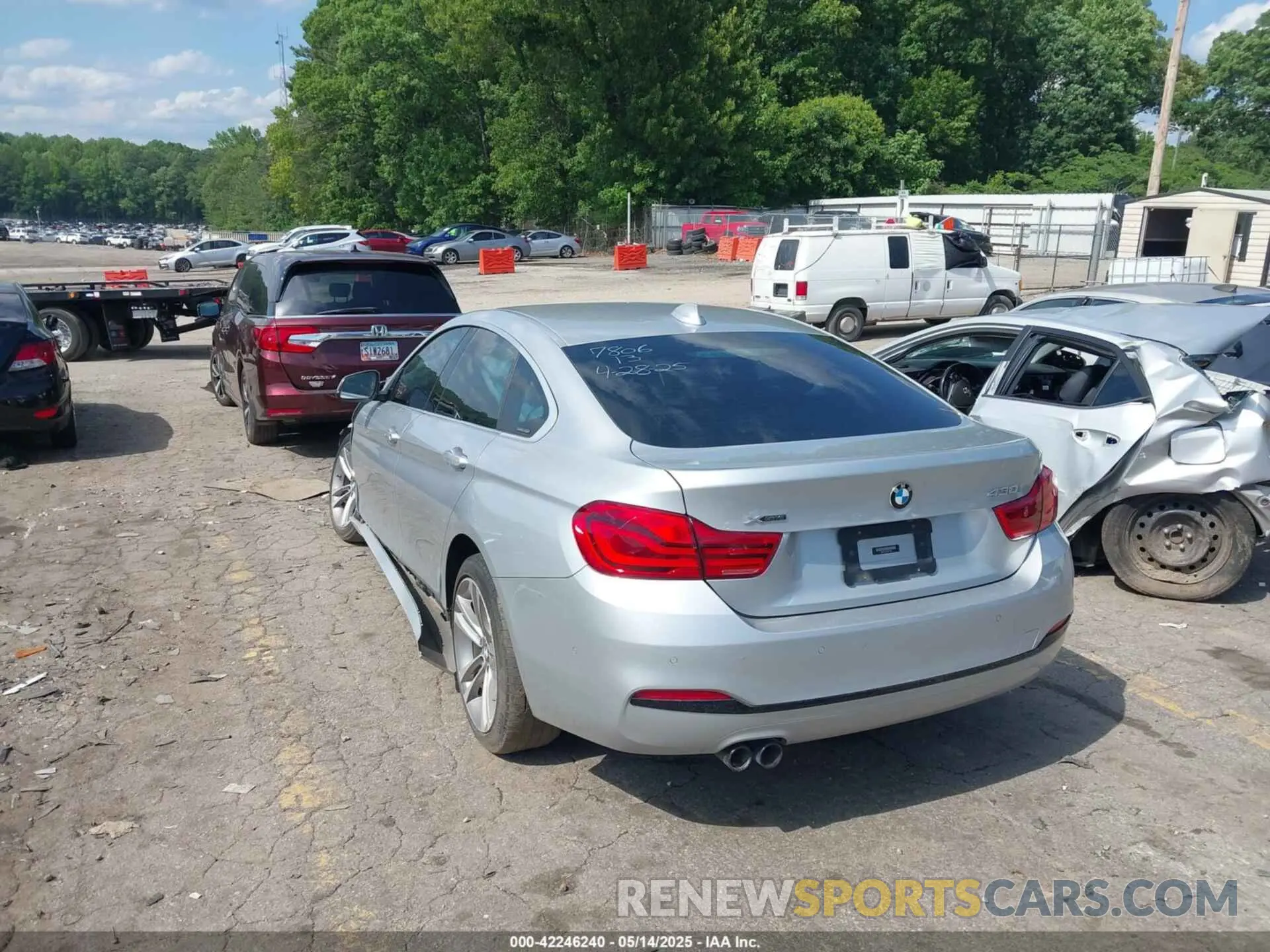 3 Photograph of a damaged car WBA4J3C55KBL07806 BMW 430I GRAN COUPE 2019