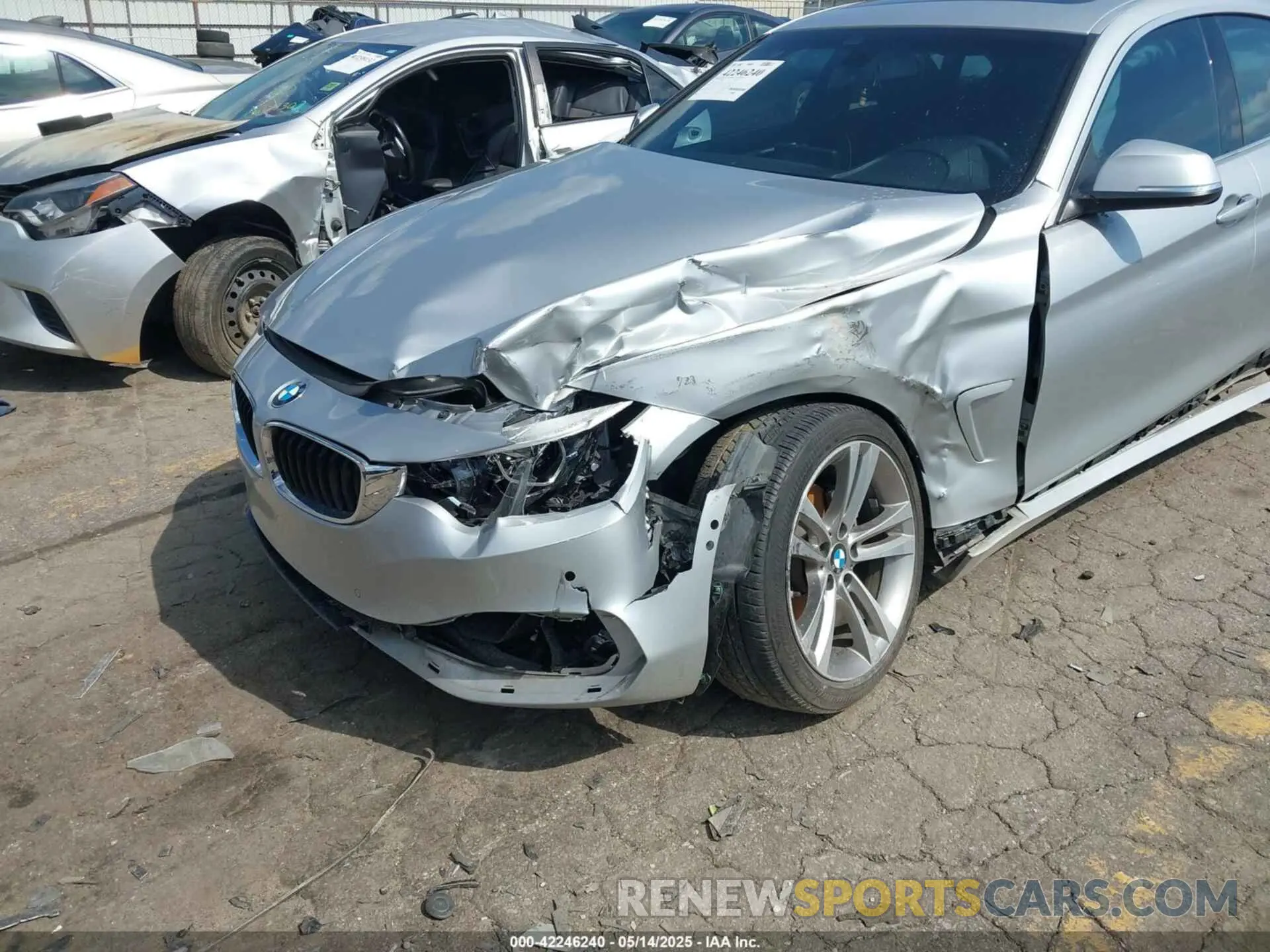 6 Photograph of a damaged car WBA4J3C55KBL07806 BMW 430I GRAN COUPE 2019