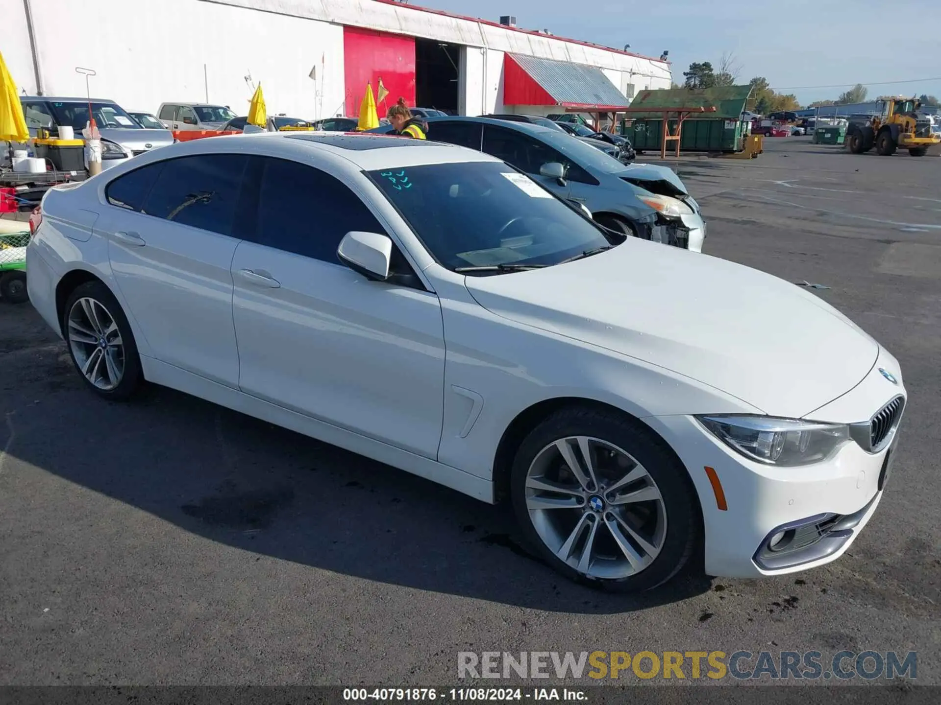 1 Photograph of a damaged car WBA4J3C5XKBL09289 BMW 430I GRAN COUPE 2019