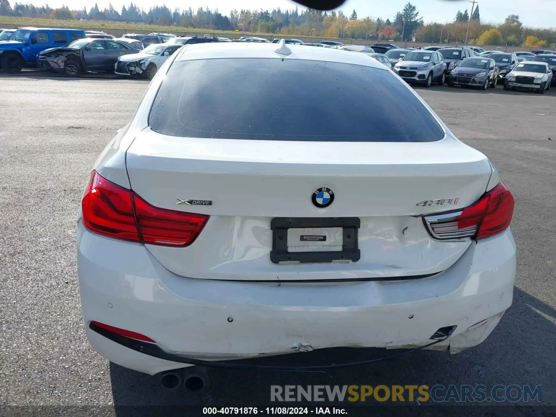 6 Photograph of a damaged car WBA4J3C5XKBL09289 BMW 430I GRAN COUPE 2019