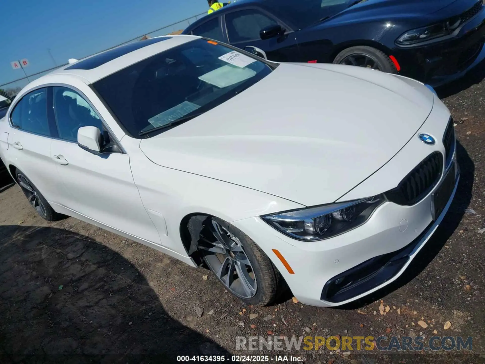1 Photograph of a damaged car WBA4J1C03LBU67581 BMW 430I GRAN COUPE 2020