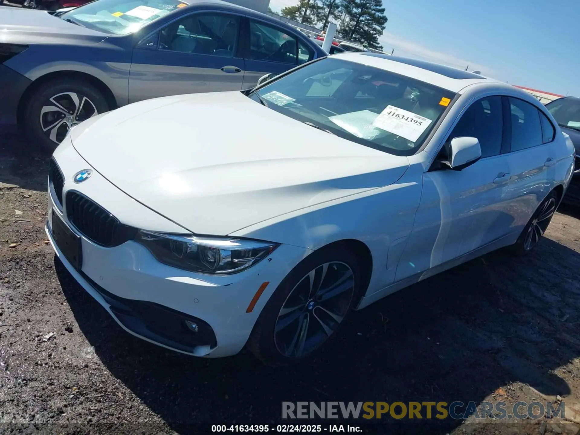 2 Photograph of a damaged car WBA4J1C03LBU67581 BMW 430I GRAN COUPE 2020