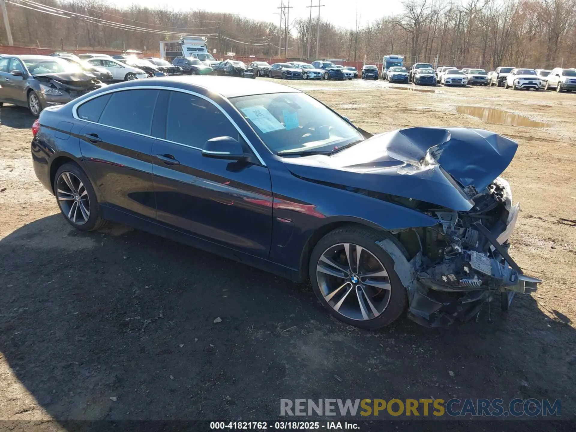 1 Photograph of a damaged car WBA4J3C02LBL12113 BMW 430I GRAN COUPE 2020