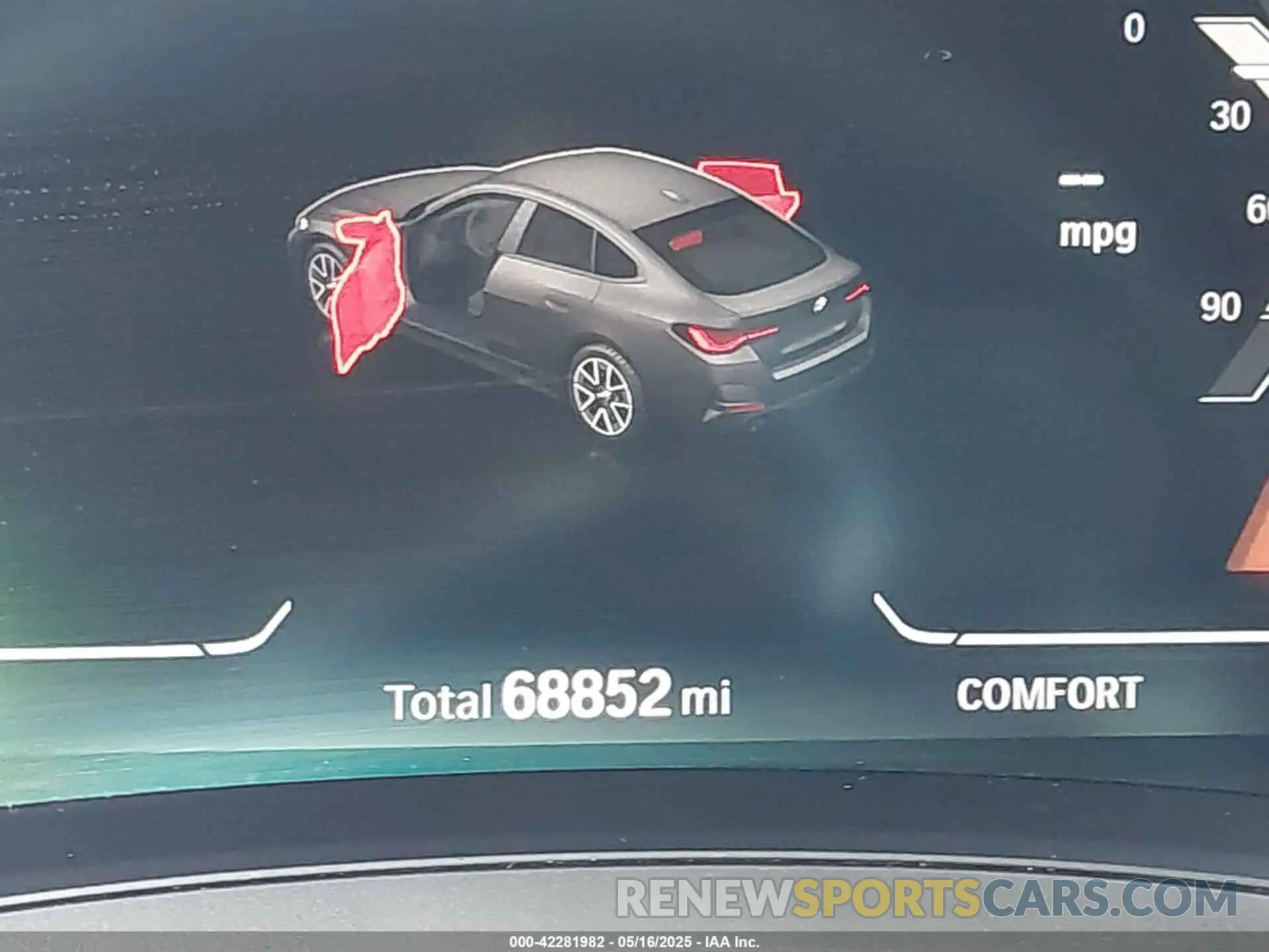14 Photograph of a damaged car WBA63AV03NFM76468 BMW 430I GRAN COUPE 2022