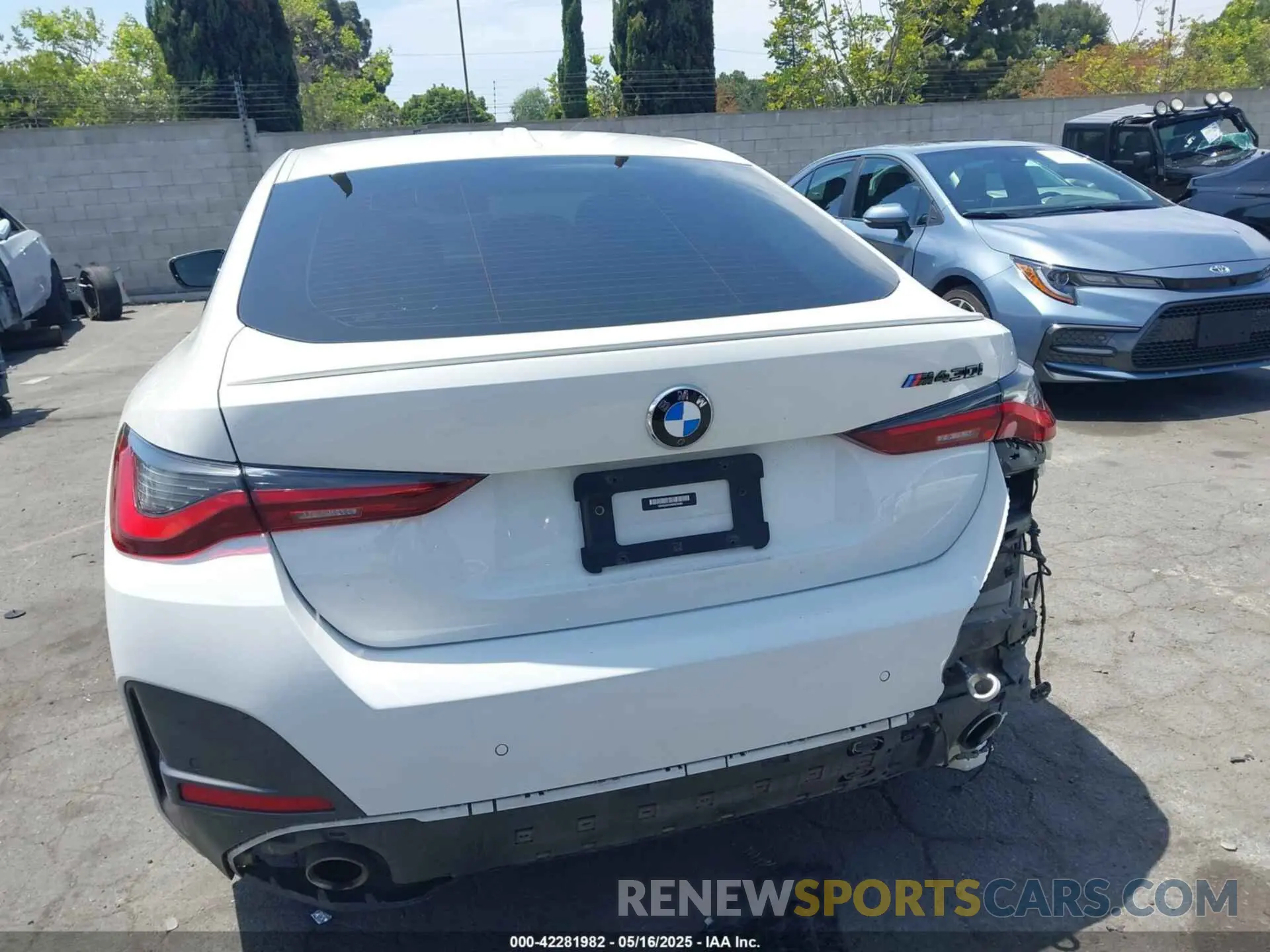 15 Photograph of a damaged car WBA63AV03NFM76468 BMW 430I GRAN COUPE 2022