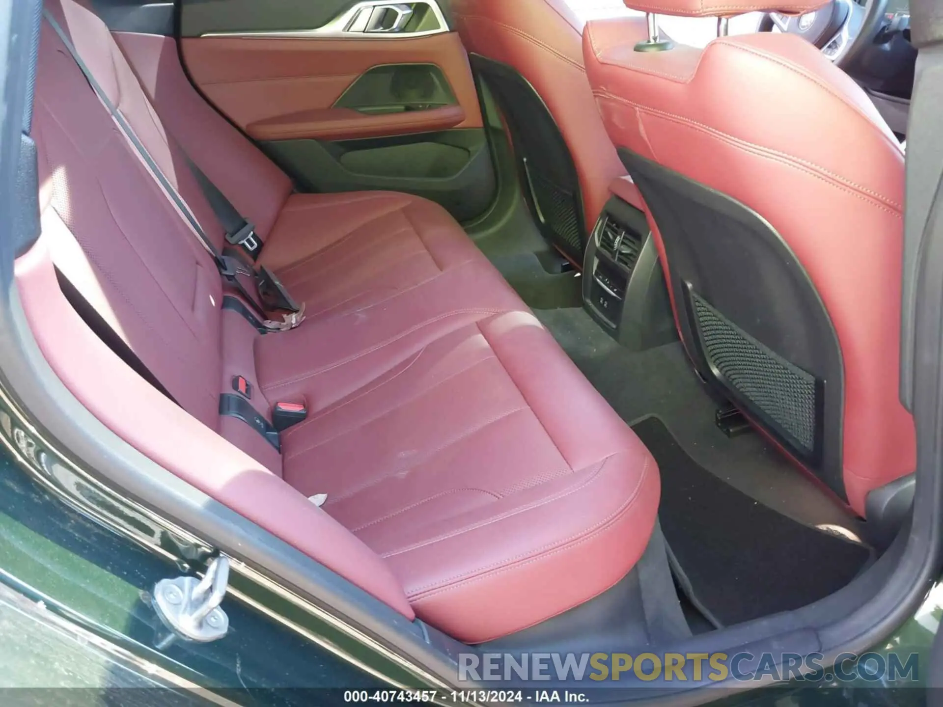8 Photograph of a damaged car WBA63AV06NFM74312 BMW 430I GRAN COUPE 2022