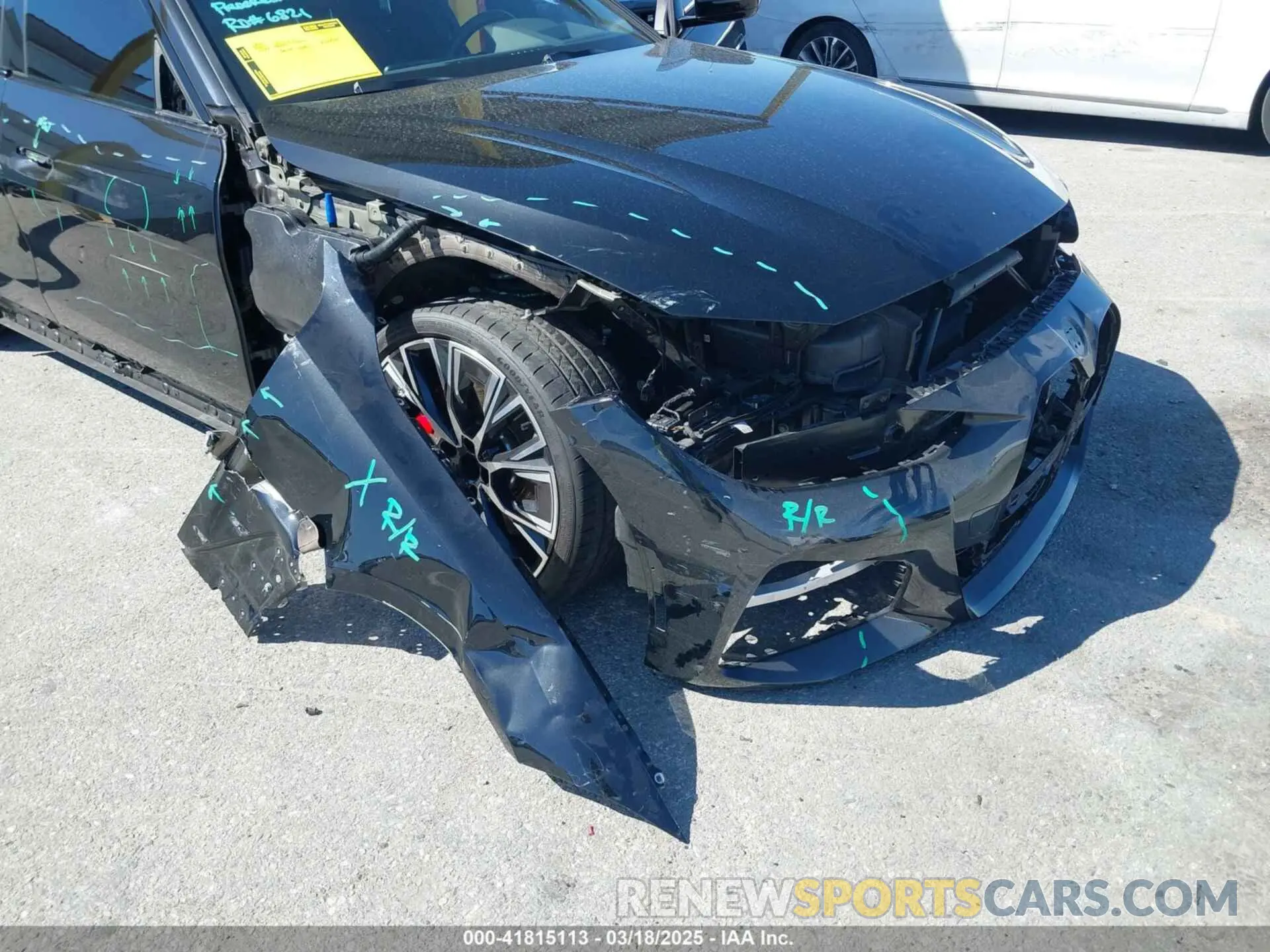 6 Photograph of a damaged car WBA63AV08NFL96535 BMW 430I GRAN COUPE 2022