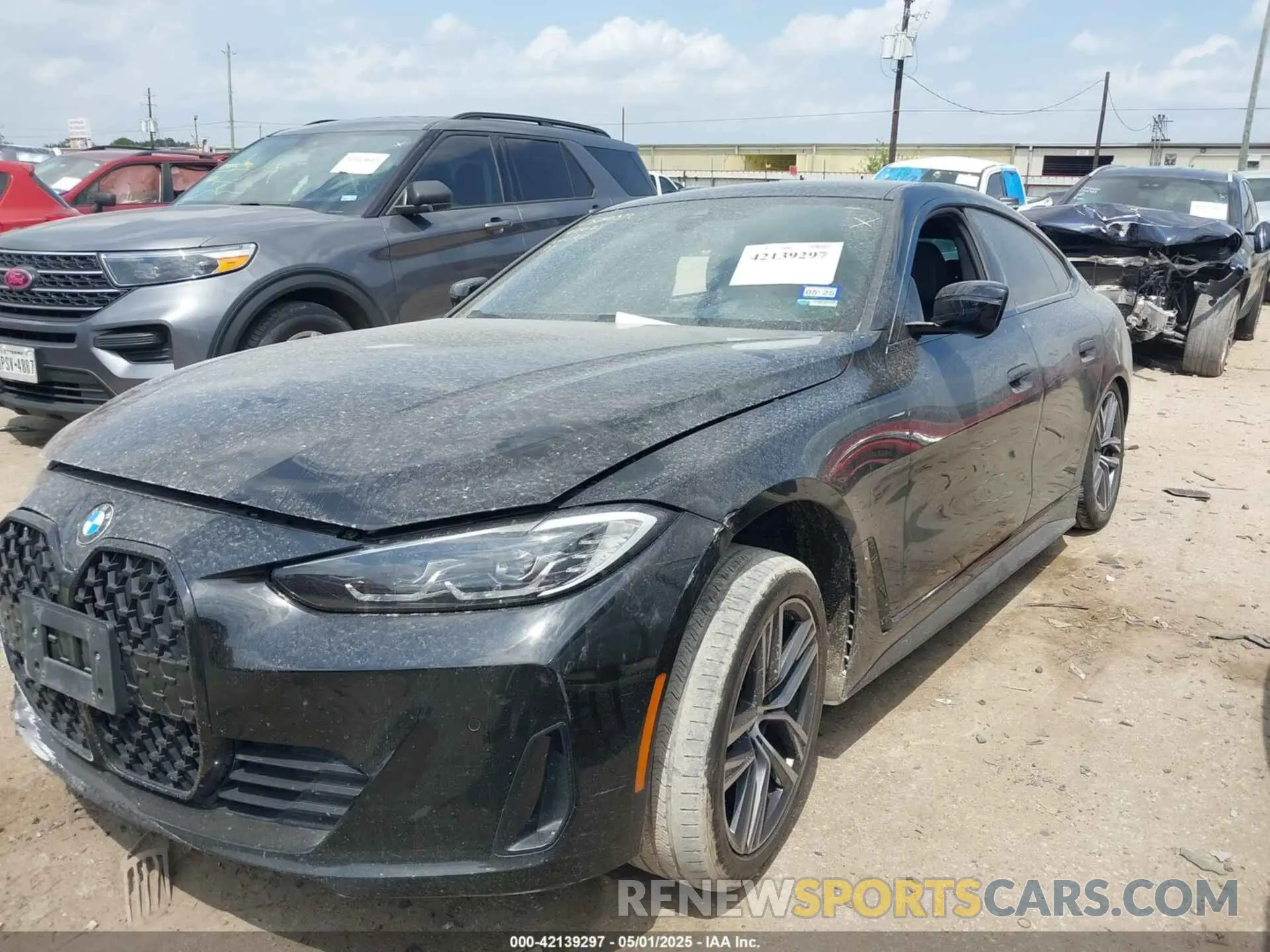 2 Photograph of a damaged car WBA63AV03PFN97570 BMW 430I GRAN COUPE 2023