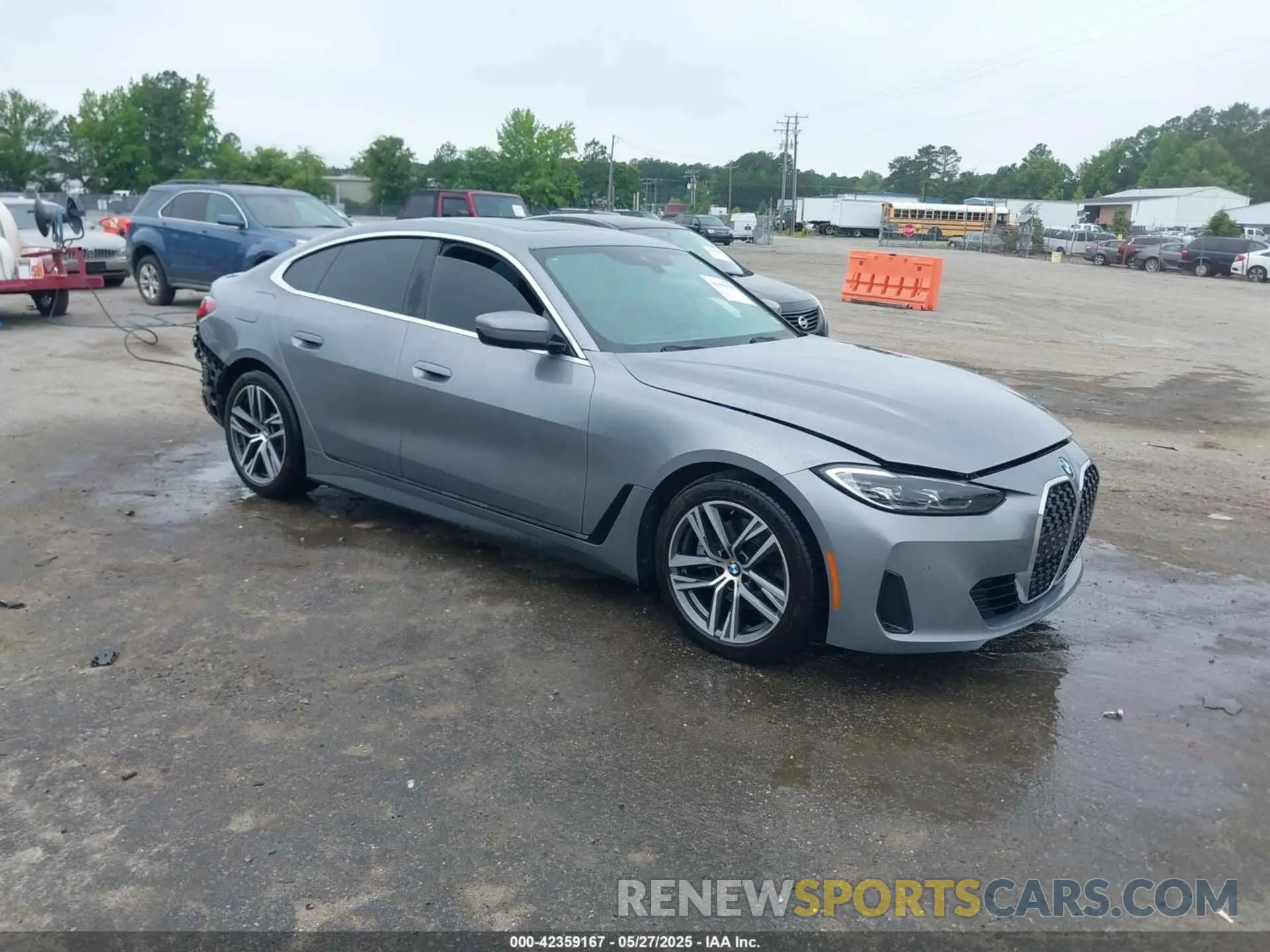 1 Photograph of a damaged car WBA73AV00PFP42052 BMW 430I GRAN COUPE 2023