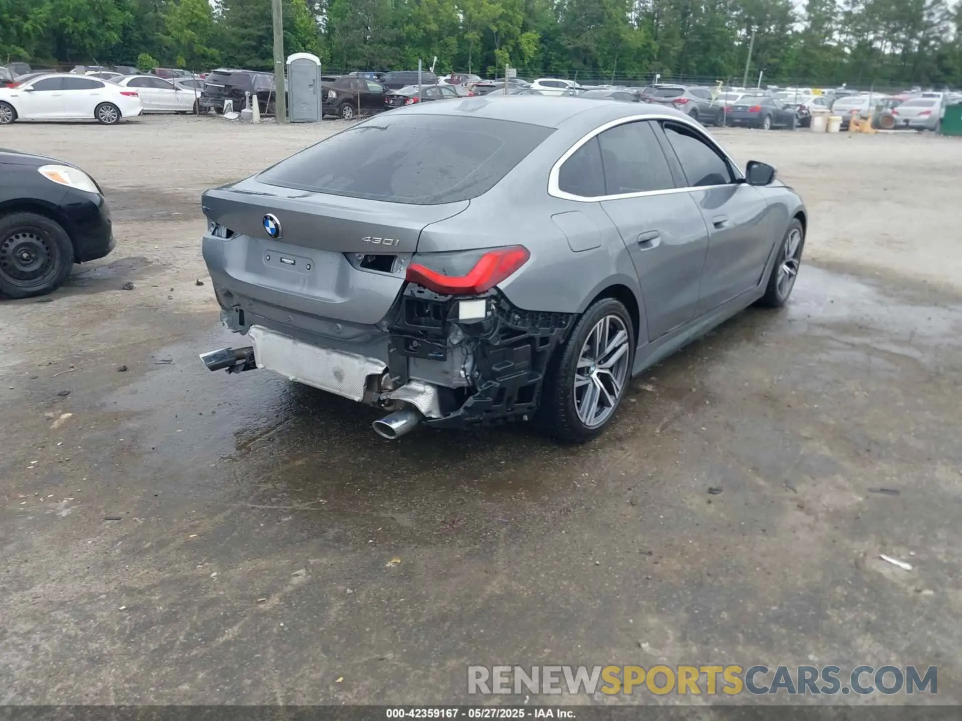 4 Photograph of a damaged car WBA73AV00PFP42052 BMW 430I GRAN COUPE 2023