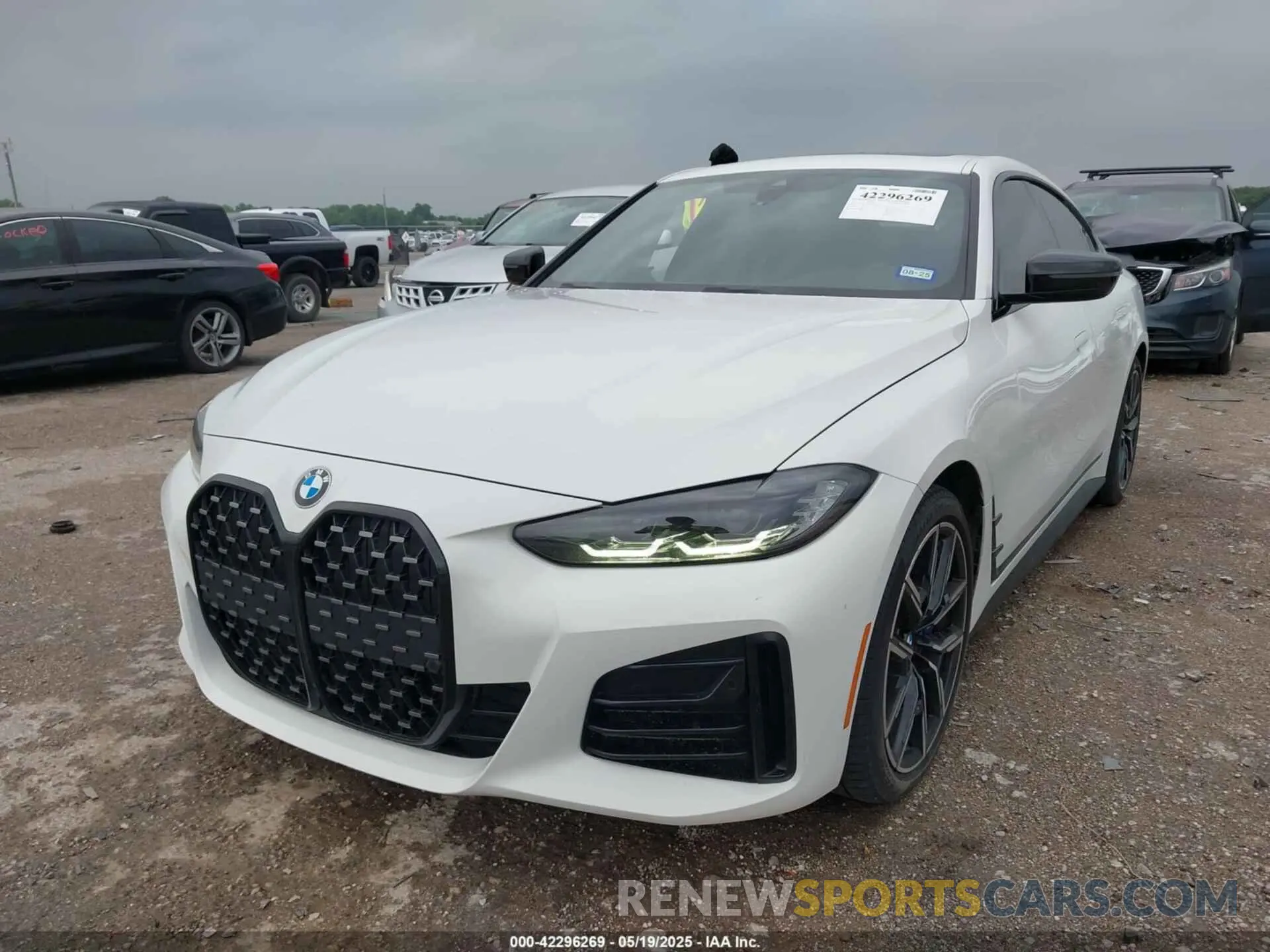 2 Photograph of a damaged car WBA73AV04PFP03416 BMW 430I GRAN COUPE 2023