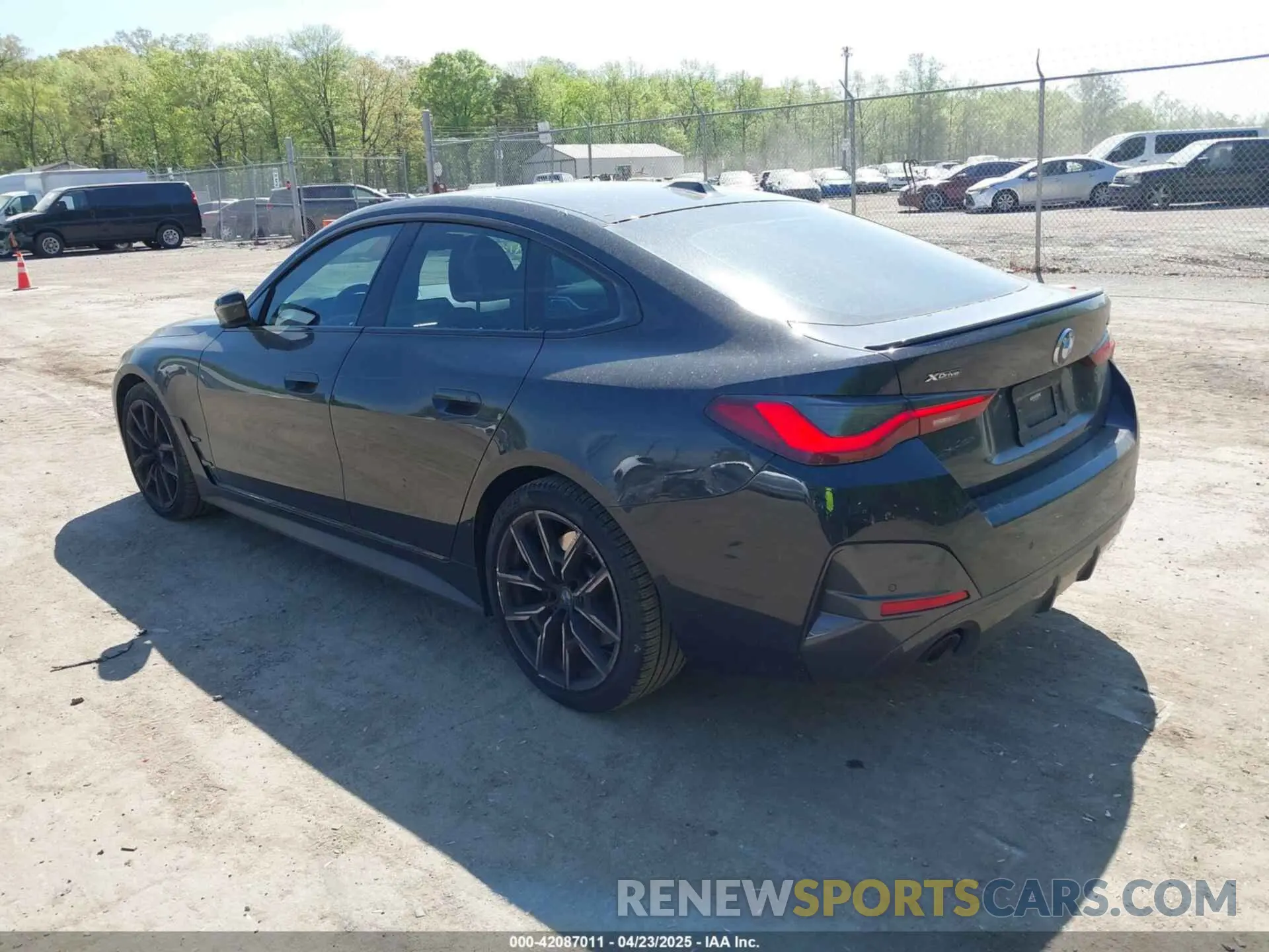 3 Photograph of a damaged car WBA73AV06PFN55916 BMW 430I GRAN COUPE 2023