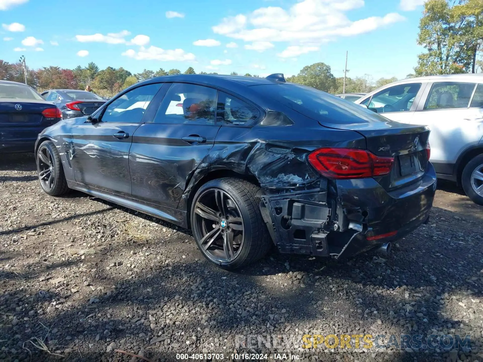 3 Photograph of a damaged car WBA4J7C52KBM75345 BMW 440I GRAN COUPE 2019