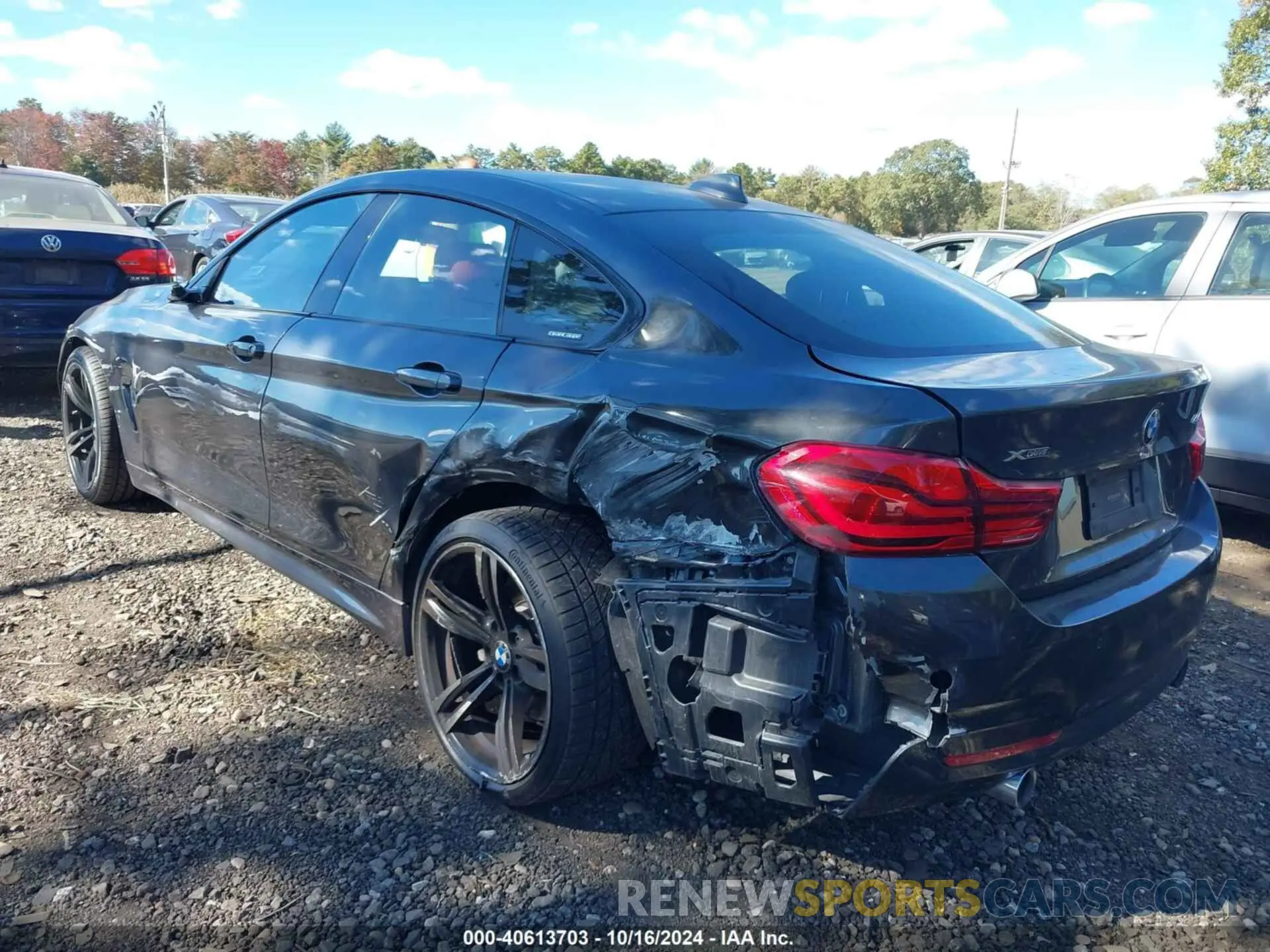 6 Photograph of a damaged car WBA4J7C52KBM75345 BMW 440I GRAN COUPE 2019